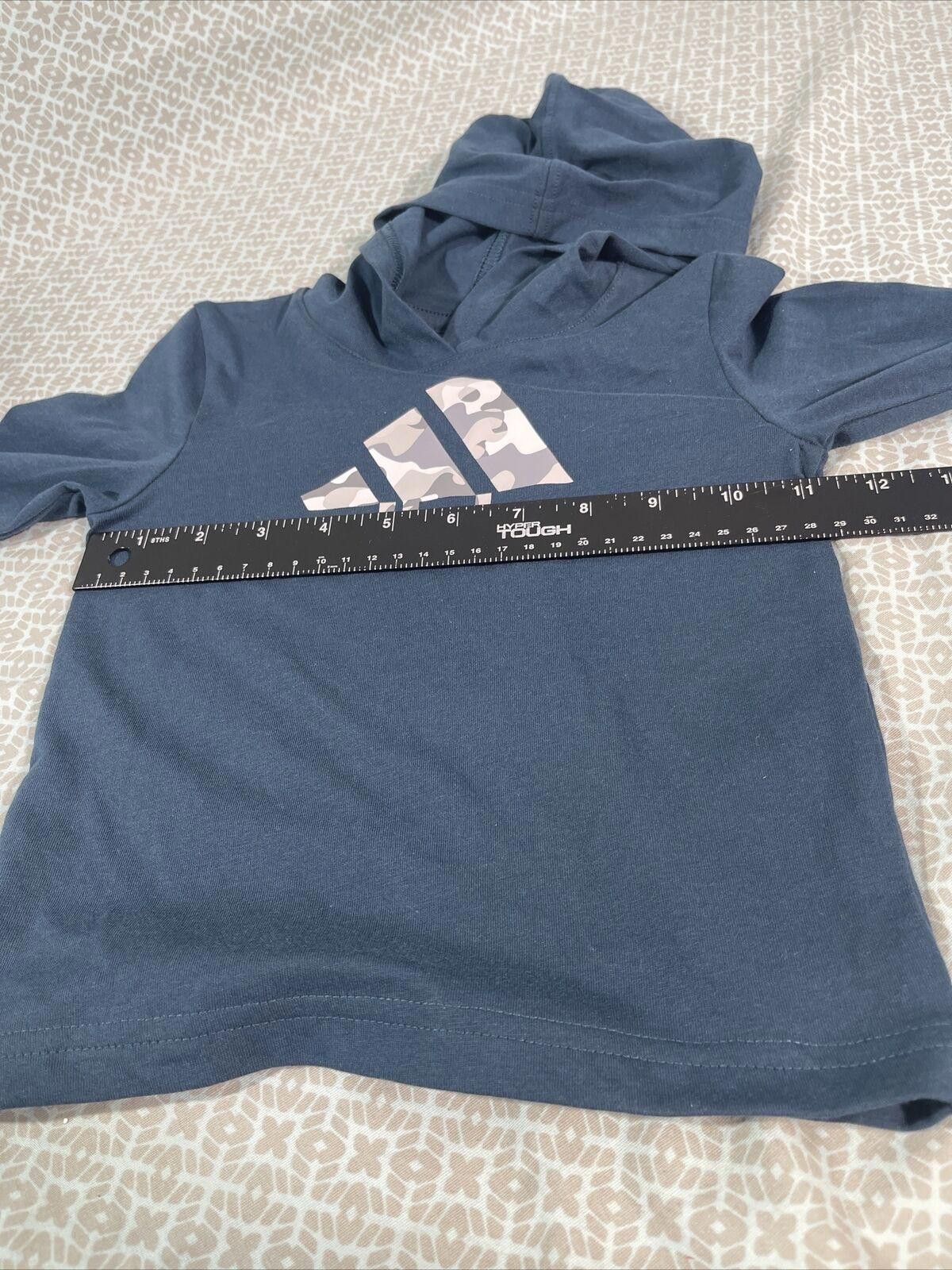 Adidas Adidas Little Boys 24M Pullover Hoodie Activewear Size US XXS / EU 40 - 8 Thumbnail