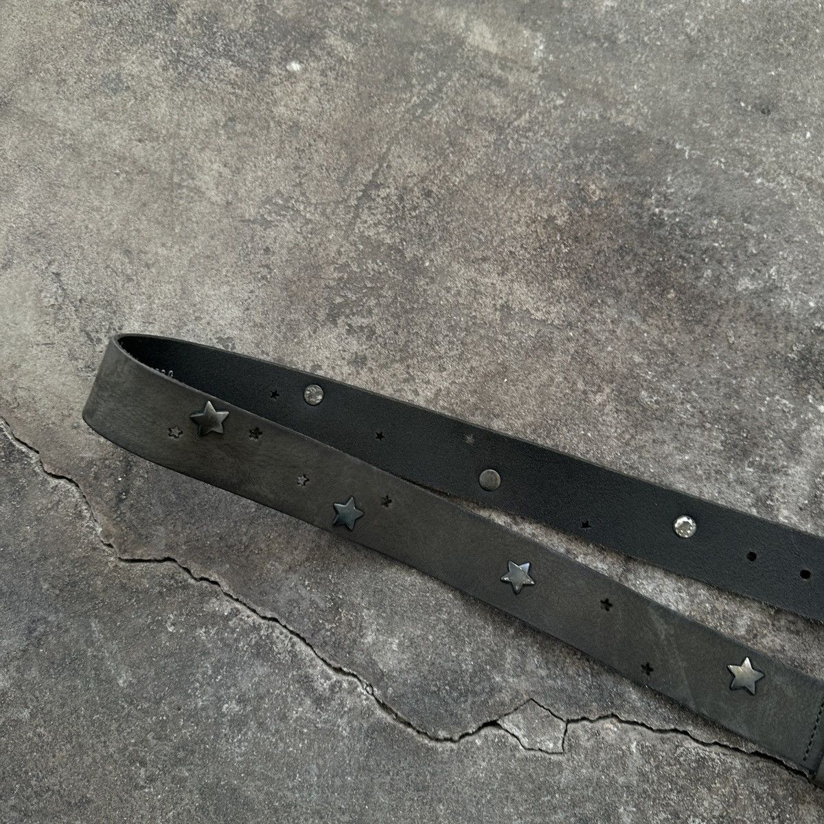 Vintage Vintage Selection Leather Avant-Garde Belt Size ONE SIZE - 3 Thumbnail