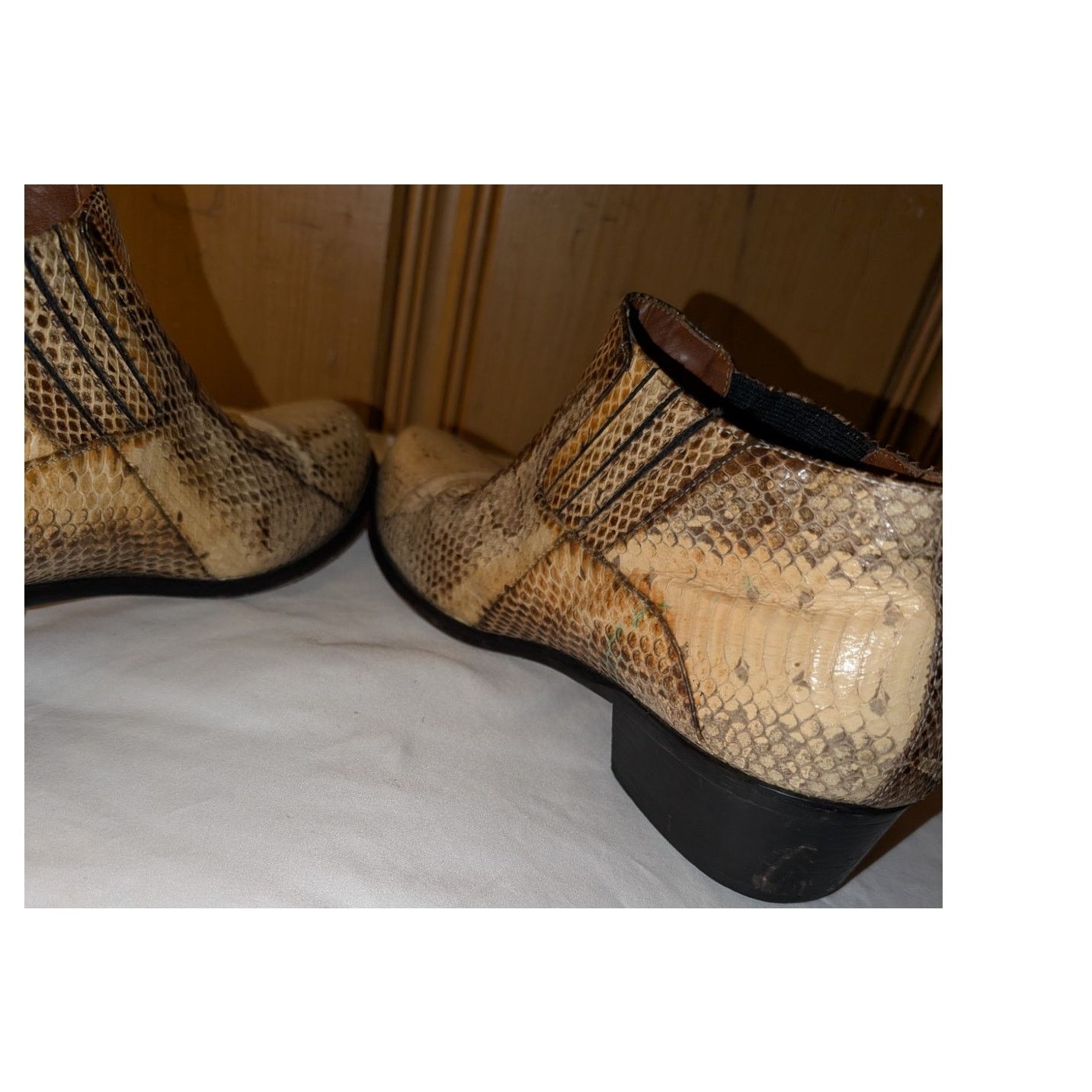 Stacy Adams Vintage Stacy Adams Genuine Snake Skin size 8.5 Size US 8.5 / EU 41-42 - 7 Thumbnail