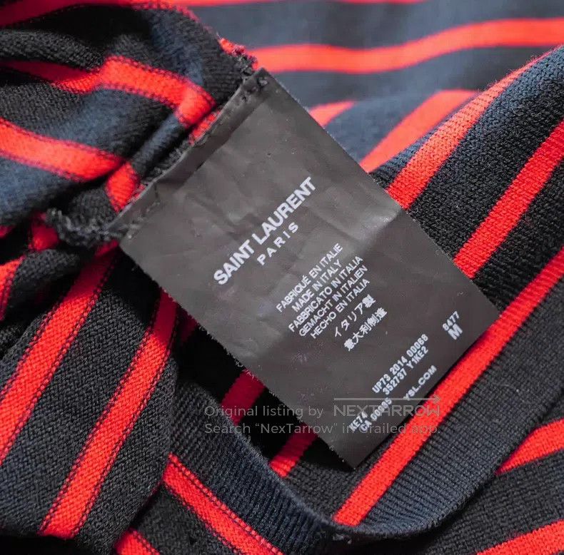 Saint Laurent Paris Saint Laurent Paris Sweater i Size US M / EU 48-50 / 2 - 4 Thumbnail