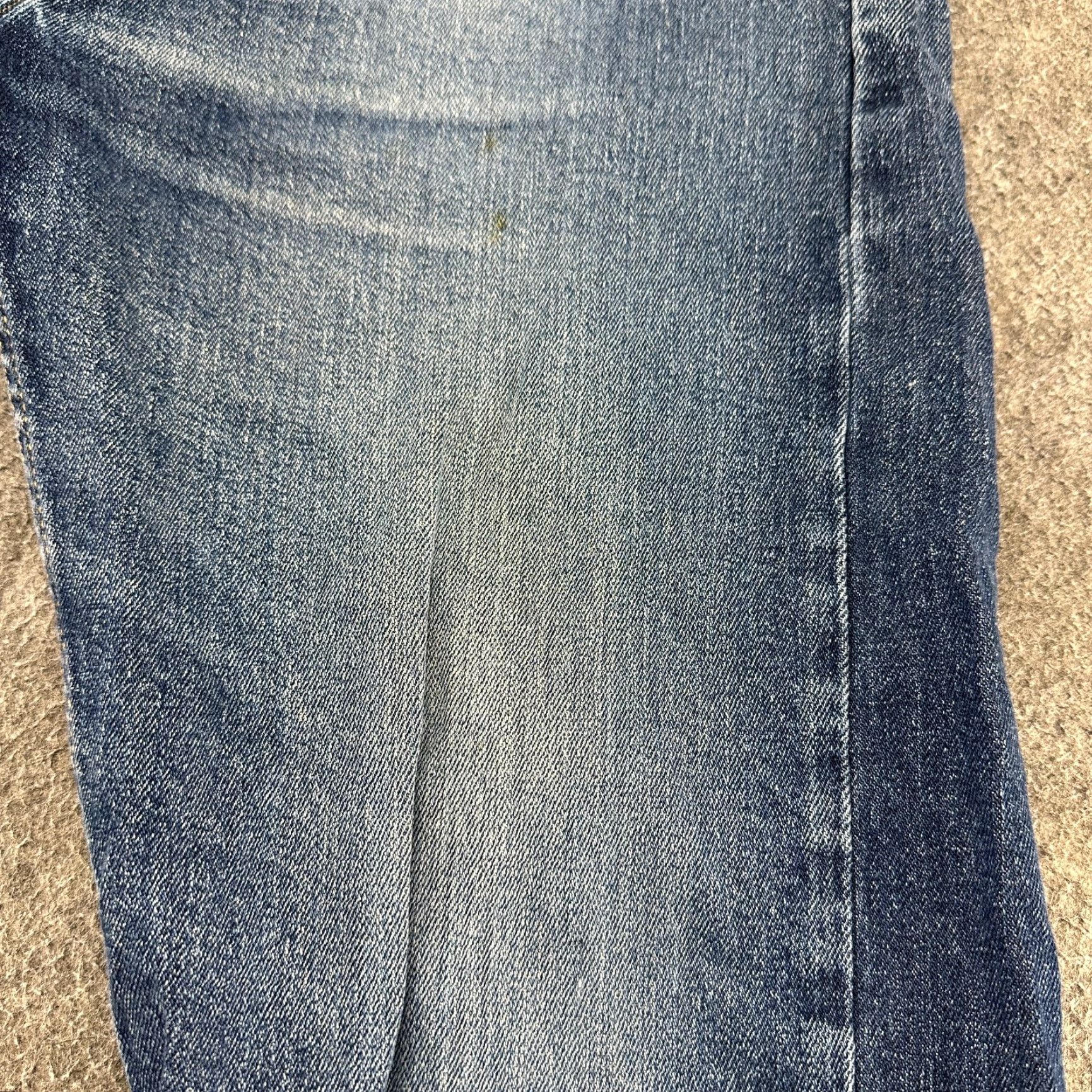 Levi's Levis 505 Mens 32x30 Blue Regular Fit Straight Leg Medium Wash Stretch Flex Jeans Size US 32 / EU 48 - 4 Thumbnail