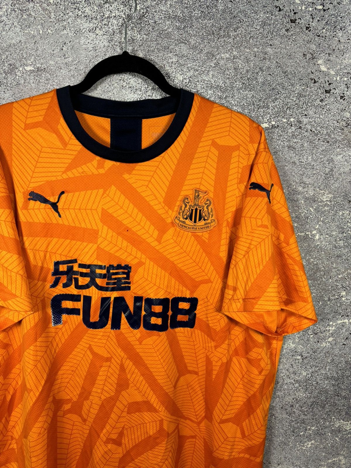 Puma × Vintage Vintage Newcastle United 2019/20 Third Puma Soccer Jersey Size US XXL / EU 58 / 5 - 2 Thumbnail