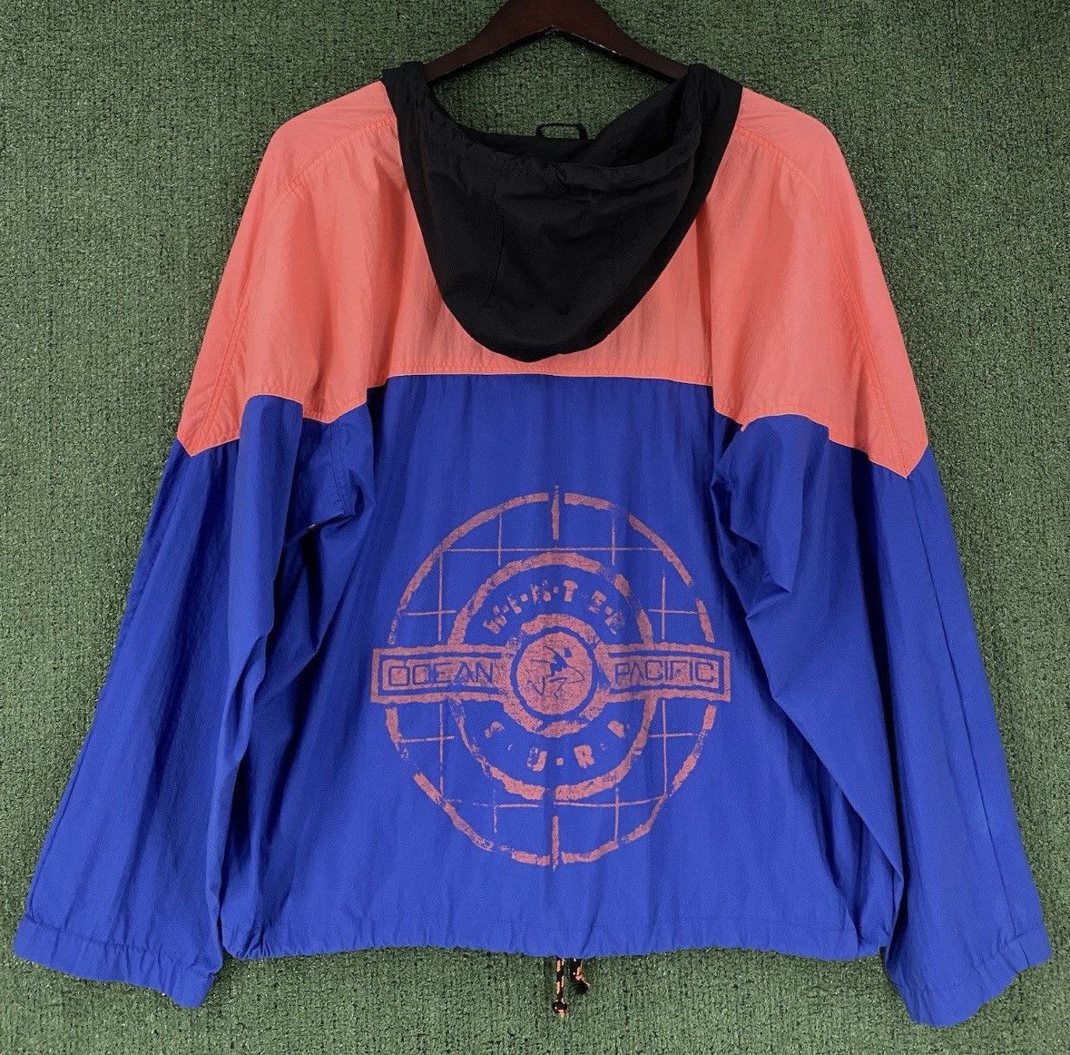 Ocean Pacific 80’s OP Ocean Pacific Surf Colorful Windbreaker Jacket 2XL Size US XXL / EU 58 / 5 - 1 Thumbnail