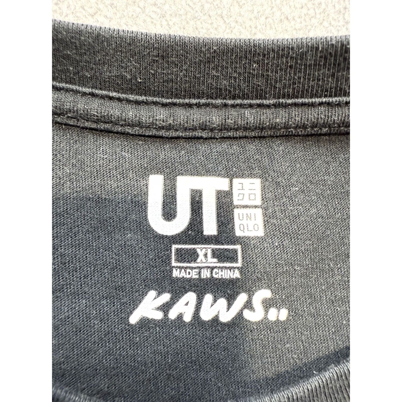 Uniqlo Uniqlo Kaws Black Shirt Mens XL T-Shirt Size XL Black Uniqlo Kaws Shirt Mens XL Size US XL / EU 56 / 4 - 5 Thumbnail