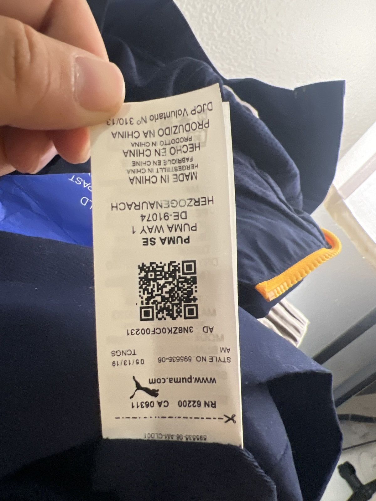 Ader Error × Puma Ader Error X Puma jacket Size US S / EU 44-46 / 1 - 8 Thumbnail
