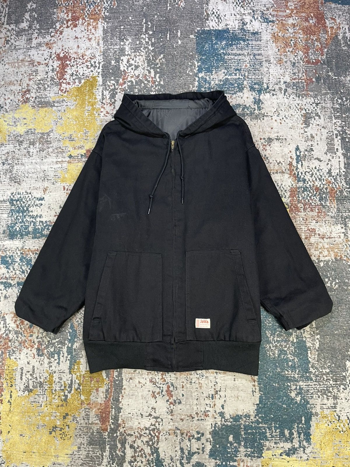 Japanese Brand Java Detroit Workwear Active Hooded Jacket Size US M / EU 48-50 / 2 - 5 Thumbnail