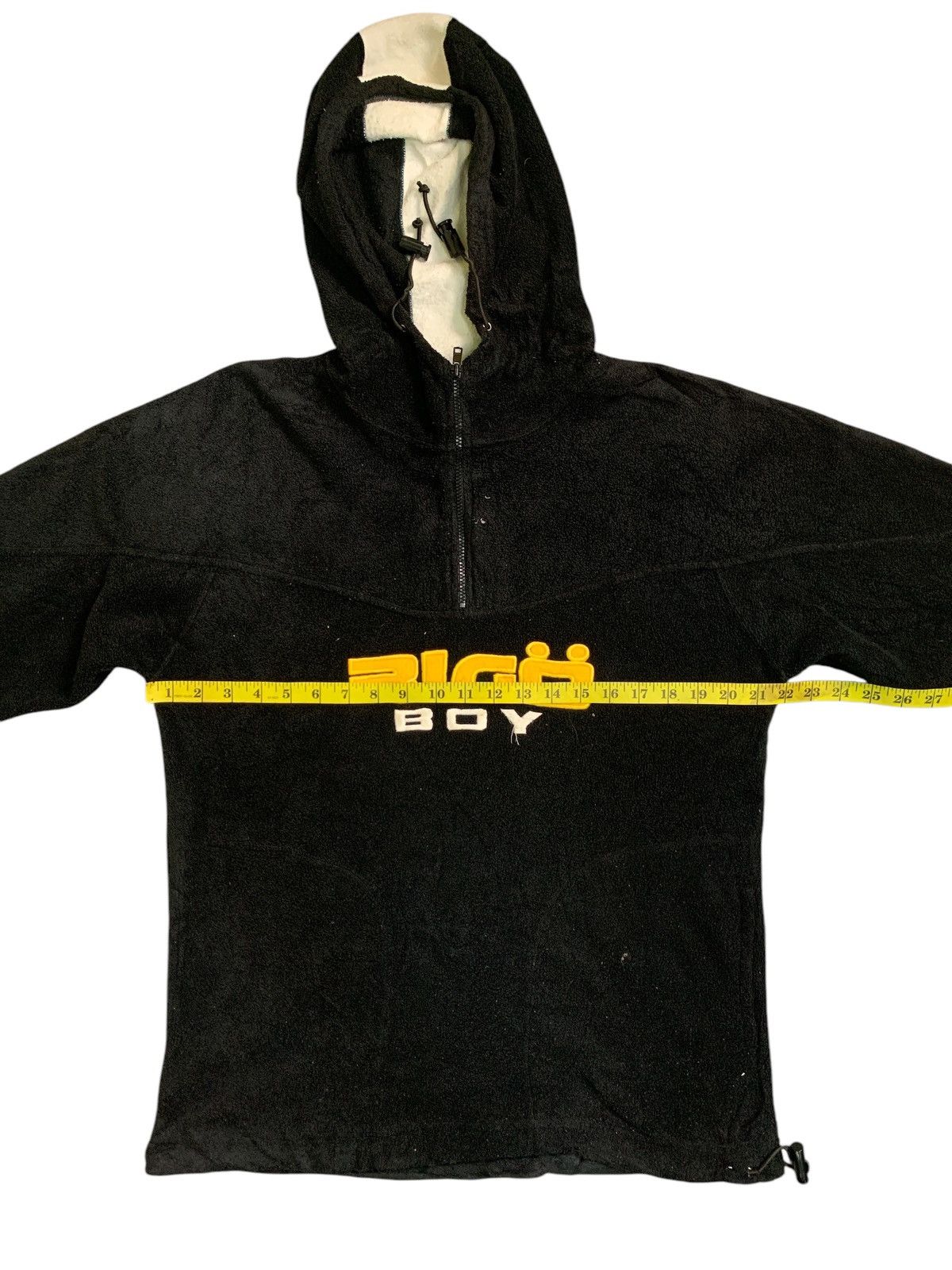 Japanese Brand Rare Design Rigo Boy Half Zipper Hoodie Fleece Jackets Size US M / EU 48-50 / 2 - 7 Thumbnail