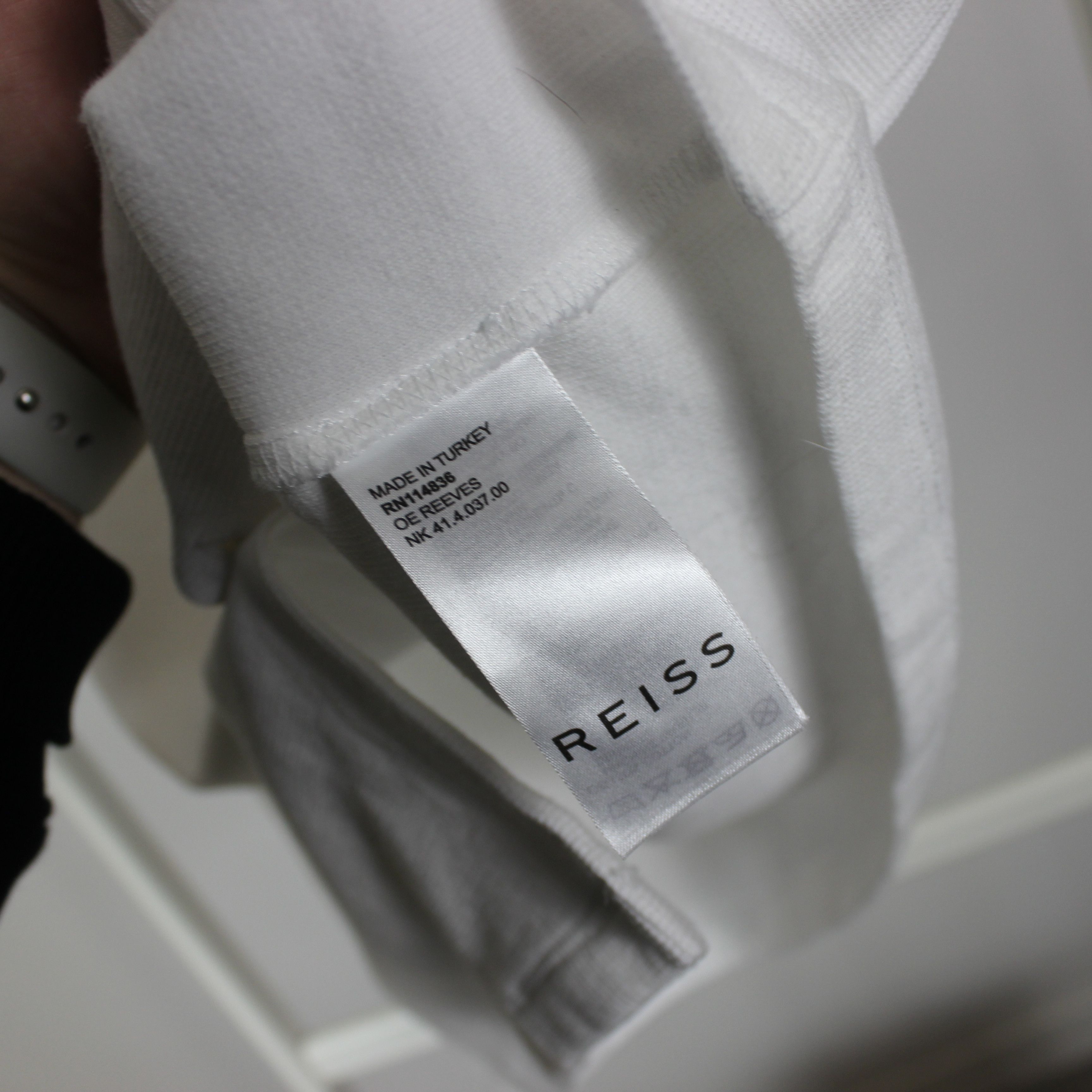 Reiss Reiss polo shirt men cotton white XS S women Size XS / US 0-2 / IT 36-38 - 6 Thumbnail