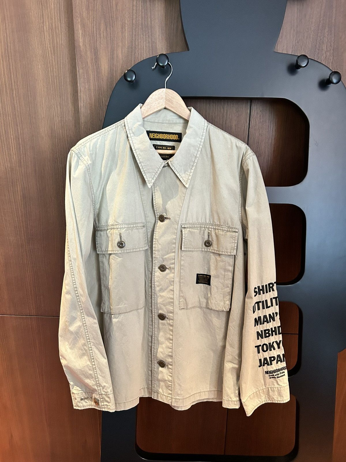 Neighborhood Neighborhood Military Jacket Desert Sand size L Size US L / EU 52-54 / 3 - 1 Thumbnail