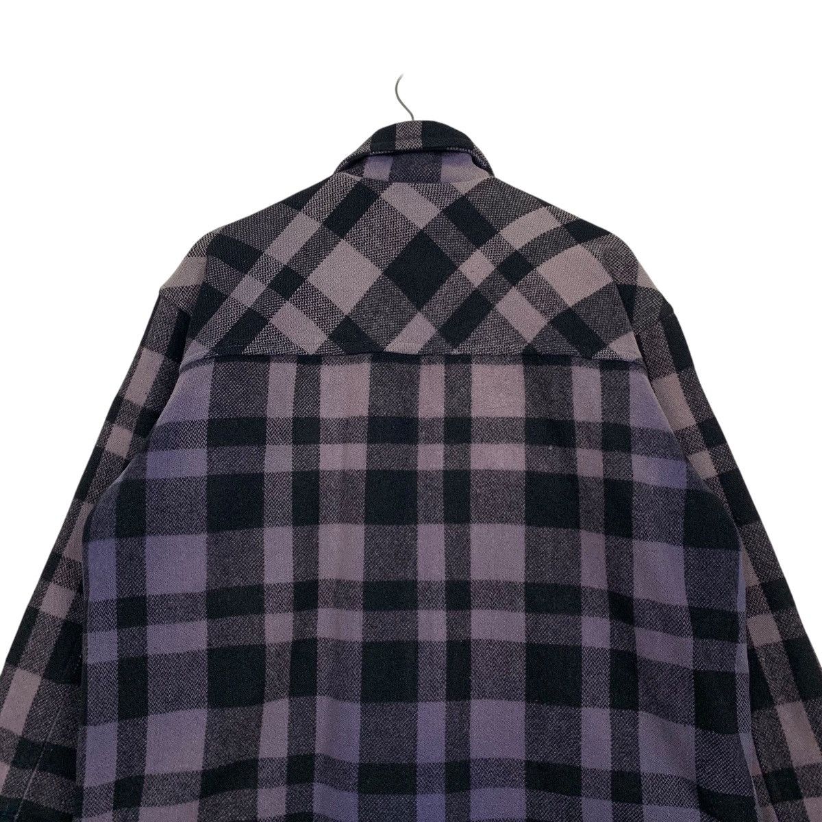 GEORGE THOMAS HAWKINS Purple Tartan Flannel Jacket 2672-C120