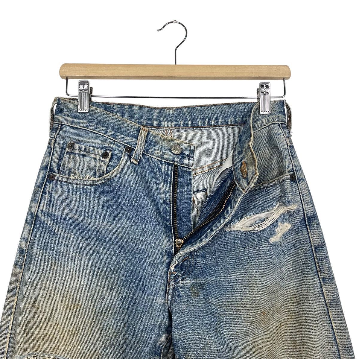 Levi's Vintage Levis Big E Made In Japan Trasher Button Fly Denim Size US 28 / EU 44 - 14 Thumbnail