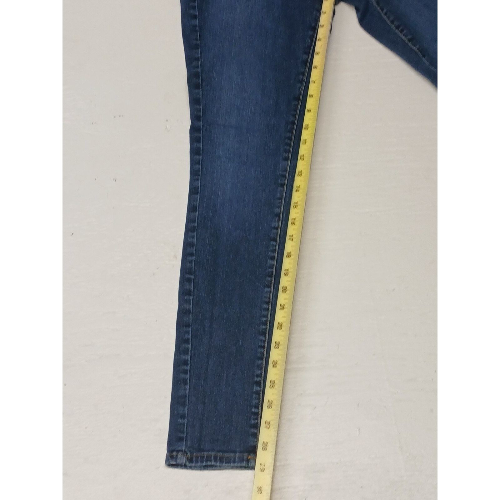 Mossimo Mossimo Denim High Rise Skinny (6R) Power Stretch Jeans Size 28" / US 6 / IT 42 - 3 Thumbnail