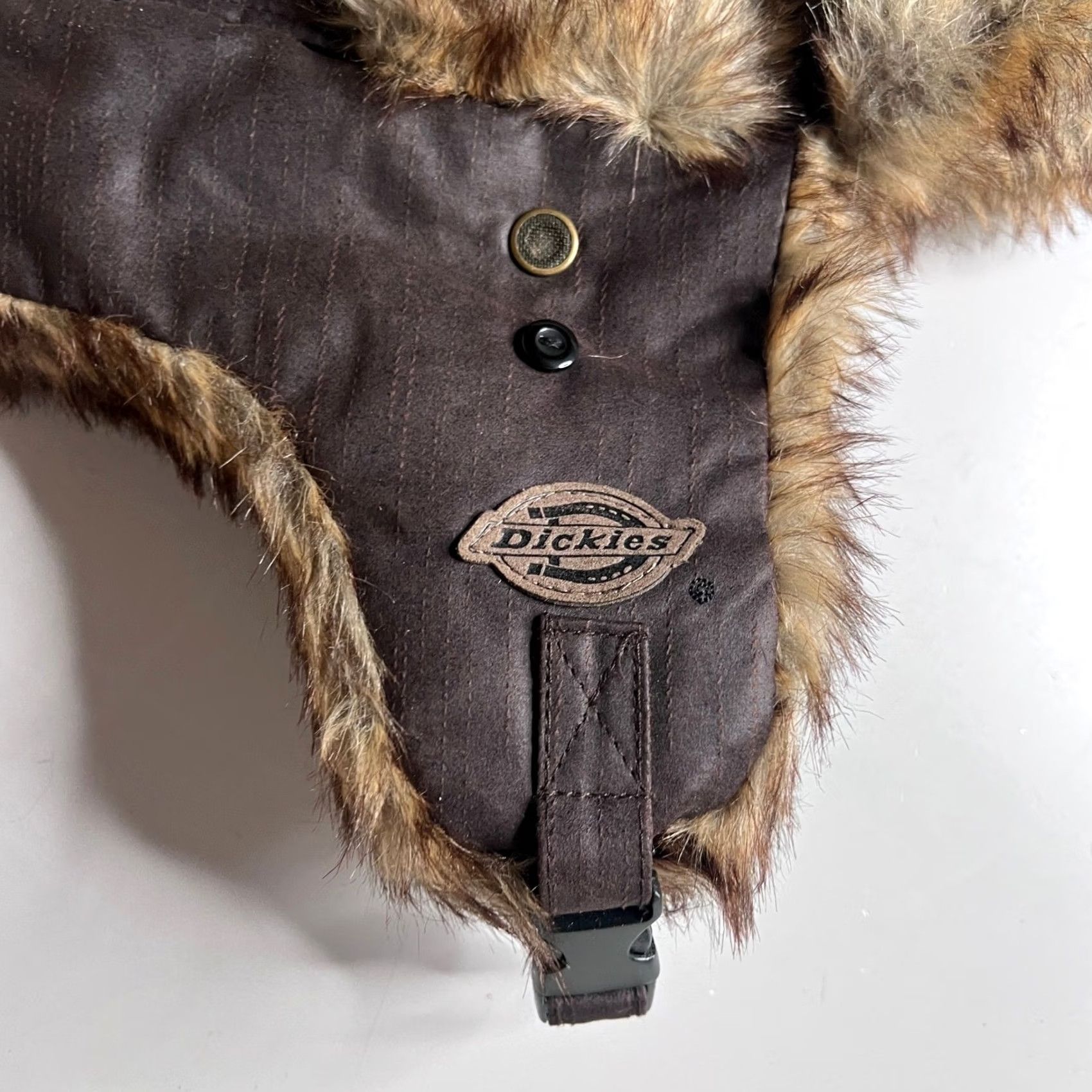 Dickies Dickies Faux Fur Trapper Hat Brown Hunting Winter Cap Ear Flap OSFM RN115665 Size ONE SIZE - 7 Thumbnail