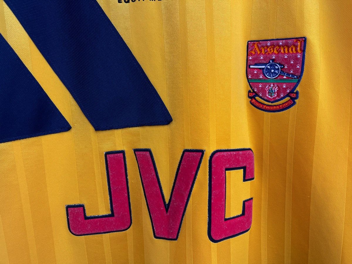 Vintage Arsenal 1993-1994 Away Shirt Jersey Vintage Adidas 40-42 Size US M / EU 48-50 / 2 - 3 Thumbnail