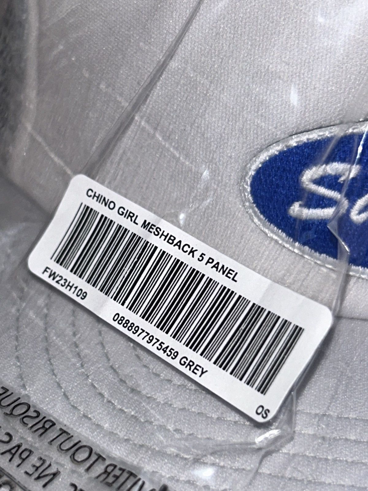 Supreme Supreme Pin Up Mesh Back 5-Panel Hat FW23 NEW Size ONE SIZE - 2 Thumbnail