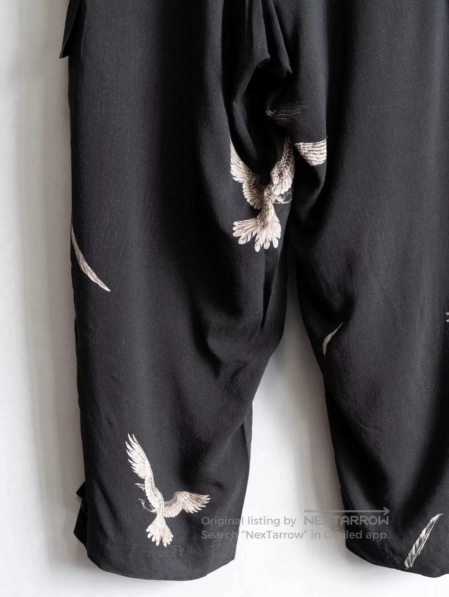 Yohji Yamamoto Yohji Yamamoto Black Crow Military Pants. Size US 27 - 7 Thumbnail