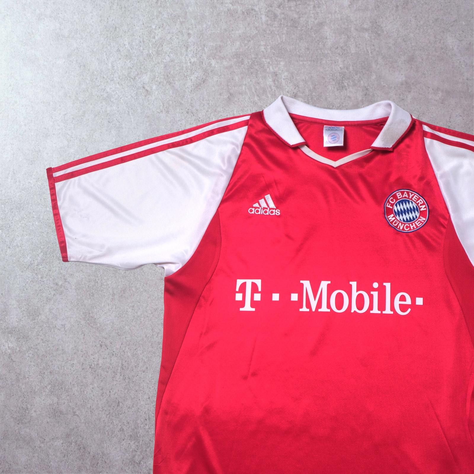 Adidas 2003/04 Bayern Munich Home Shirt Adidas Ballack (M/L) Size US M / EU 48-50 / 2 - 3 Thumbnail