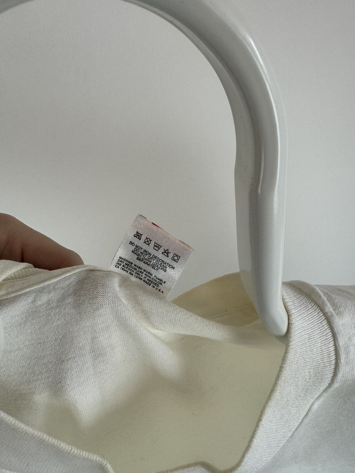 Vintage Vintage Fruit Of The Loom Second Life Made In USA Tee Size US L / EU 52-54 / 3 - 4 Thumbnail
