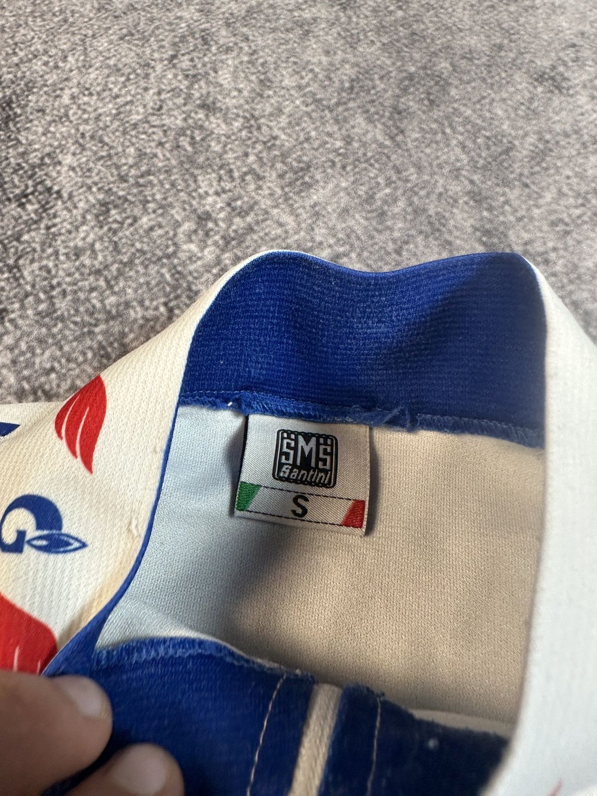 Vintage Vintage SMS Santini Катюша Russian Velo Jersey Sportswear S Size US L / EU 52-54 / 3 - 5 Thumbnail