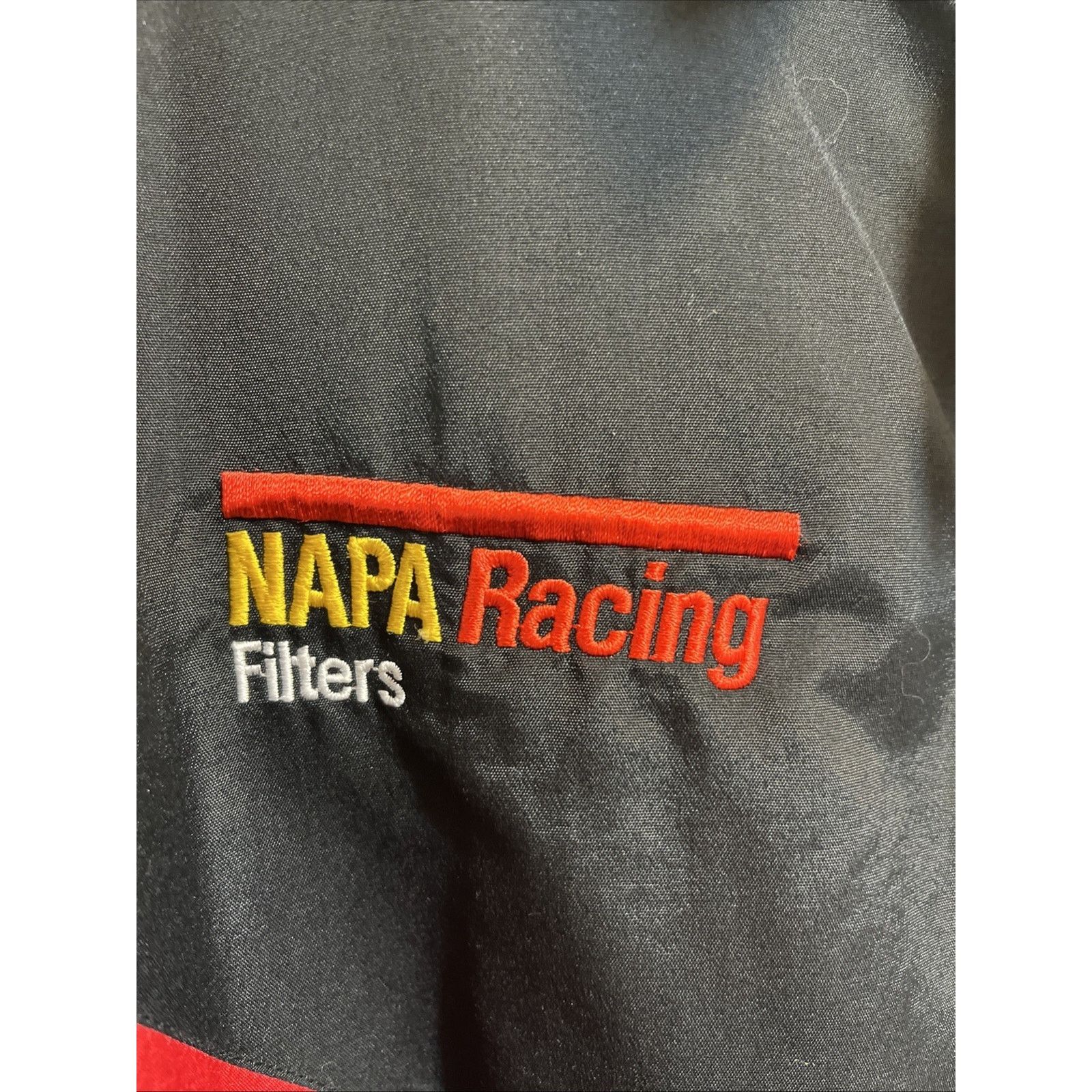 Other Speed Zone Men's L Jacket Red Black Shark Tooth Napa Racing Size US L / EU 52-54 / 3 - 4 Thumbnail