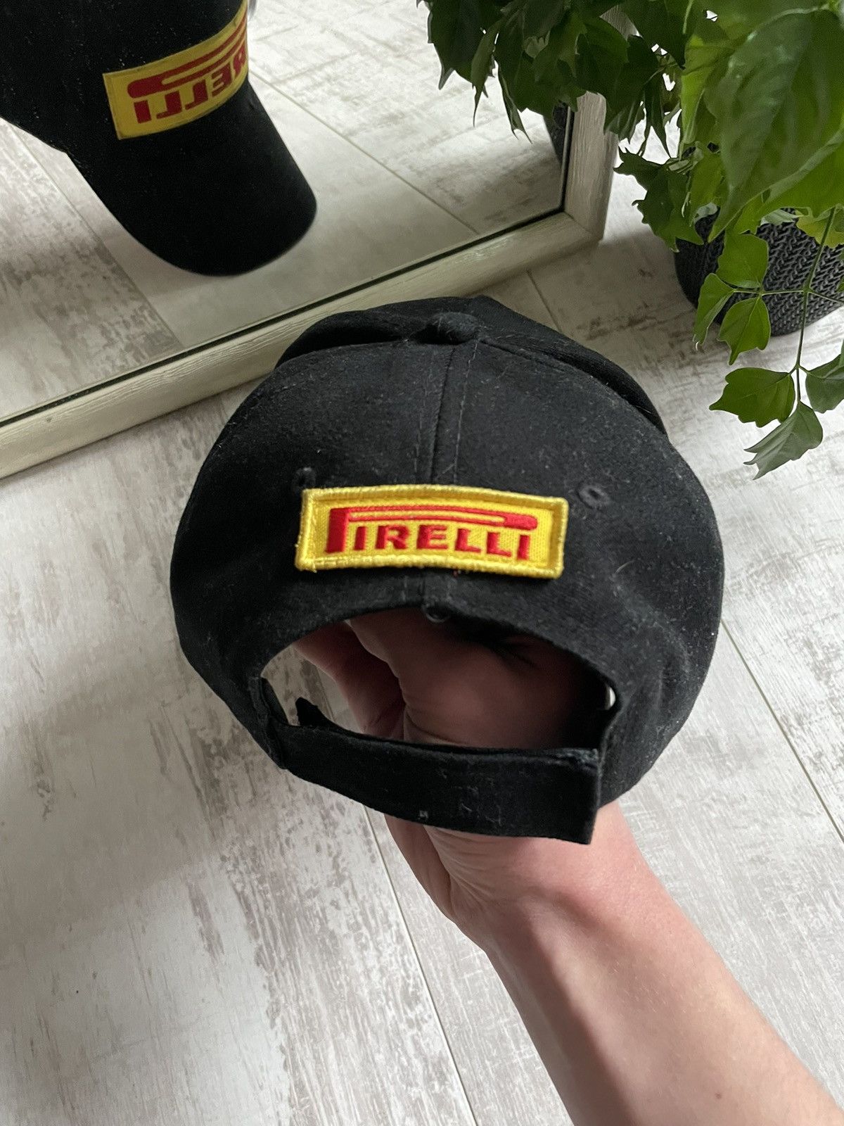 Pirelli × Vintage 90’s Vintage Pirelli Racing Cap Y2K F1 Logo Hat VERY RARE Size ONE SIZE - 3 Thumbnail