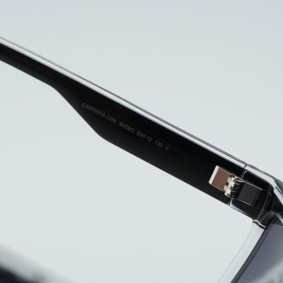 CARRERA 22/N 080S 9O Sunglasses Black/White Shield Frame
