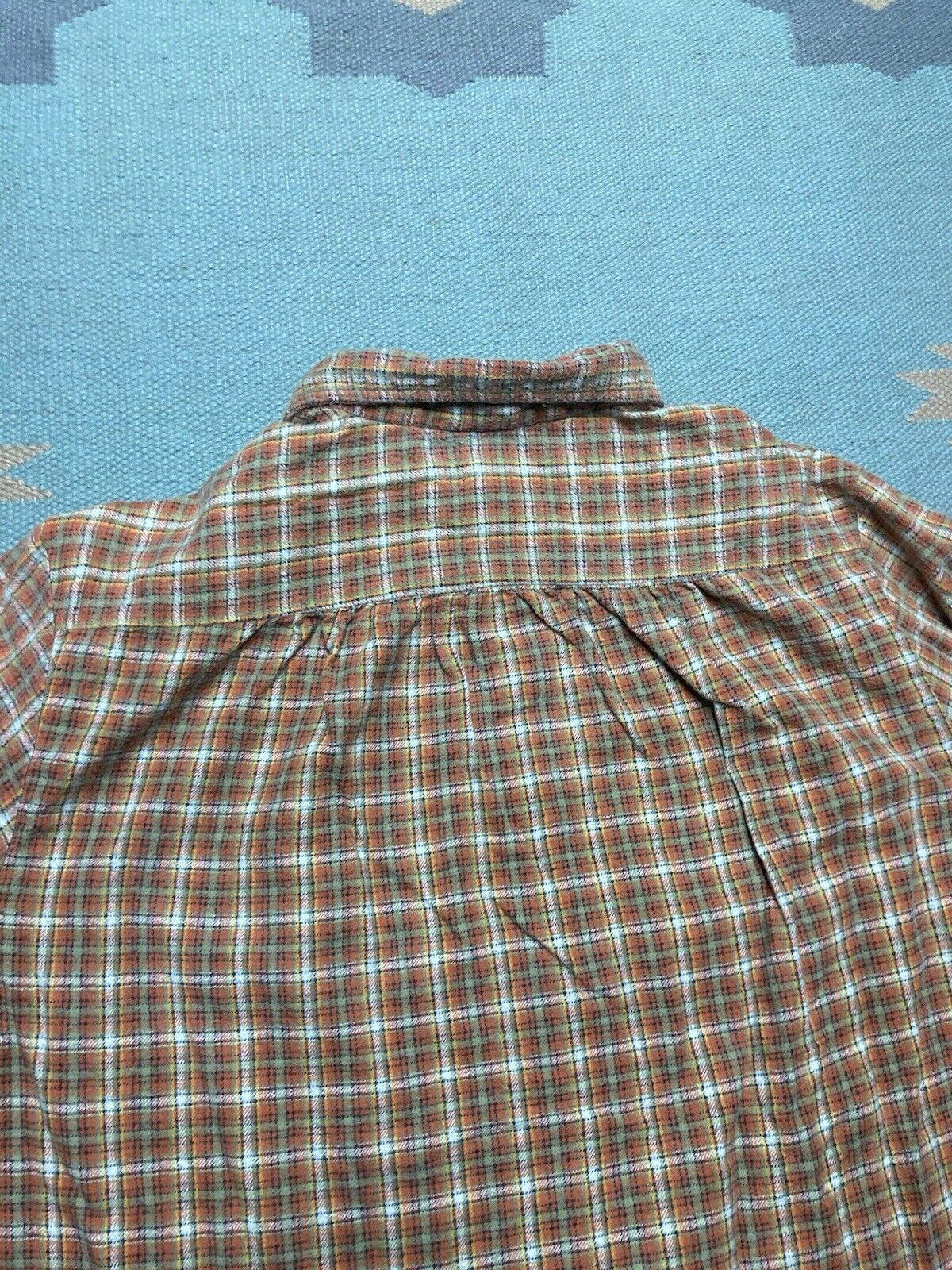 Vintage VTG 80s flannel shirt brushed cotton plaid soft womens 44 XL Size XL / US 12-14 / IT 48-50 - 6 Thumbnail