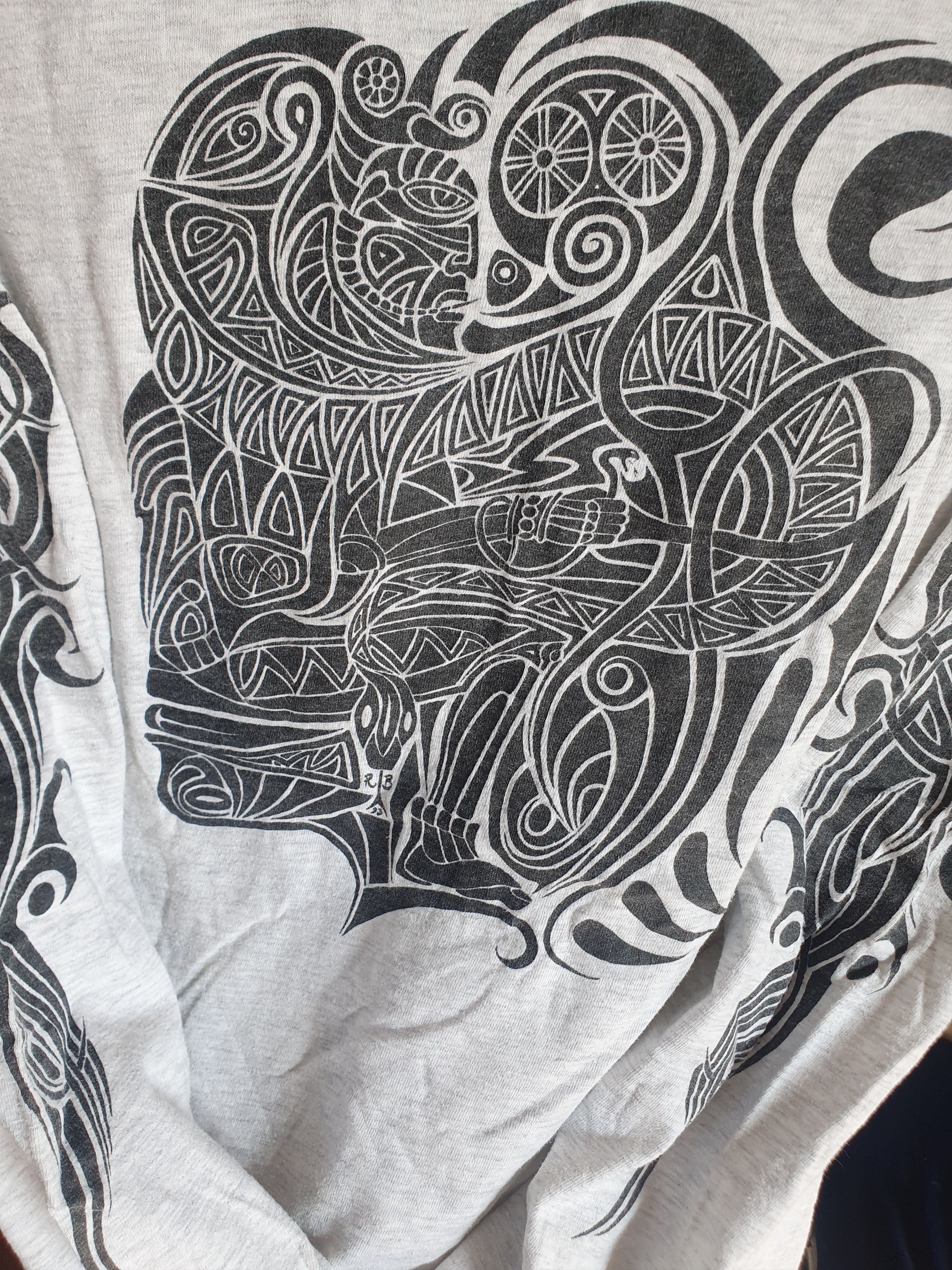 Hanes × Vintage Arapaho Tribe Native American Graphic Vtg T-shirt sz L Size US L / EU 52-54 / 3 - 11 Thumbnail