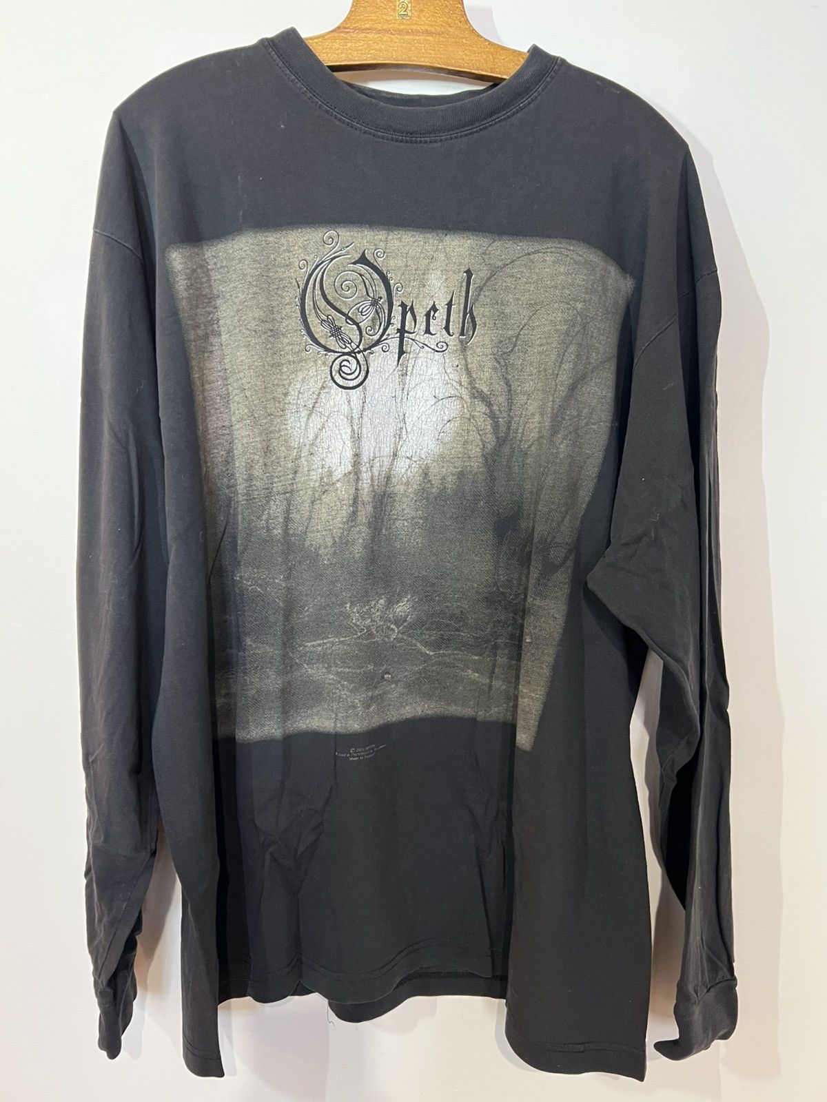 Band Tees Opeth longsleeves vintage shirt Size US XL / EU 56 / 4 - 1 Thumbnail