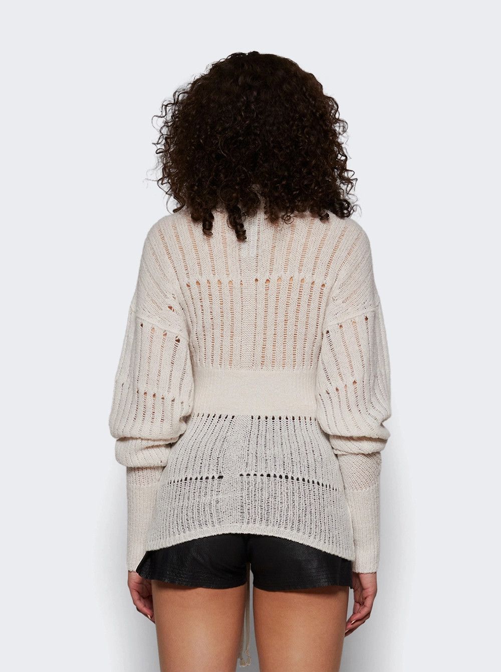 Rick Owens o1mle0426 Dafne Sweater in Gray Size S / US 4 / IT 40 - 4 Thumbnail