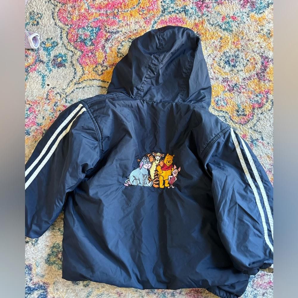 Disney Winnie The Pooh Reversible Jacket Size US XXS / EU 40 - 2 Thumbnail