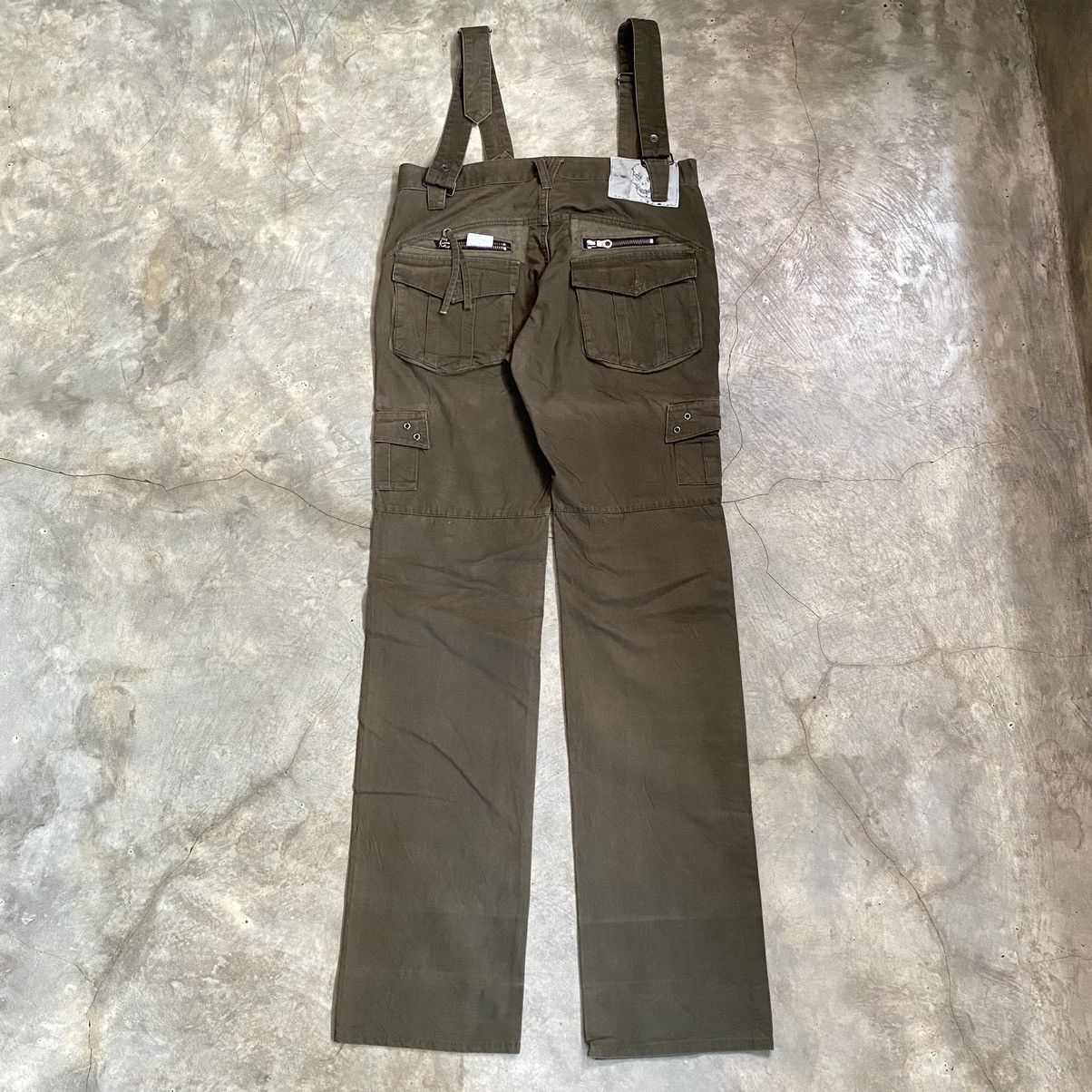Hysteric Glamour 2000s PPFM Suspender Multi Zip Pocket Cargo Pants Size US 30 / EU 46 - 2 Thumbnail