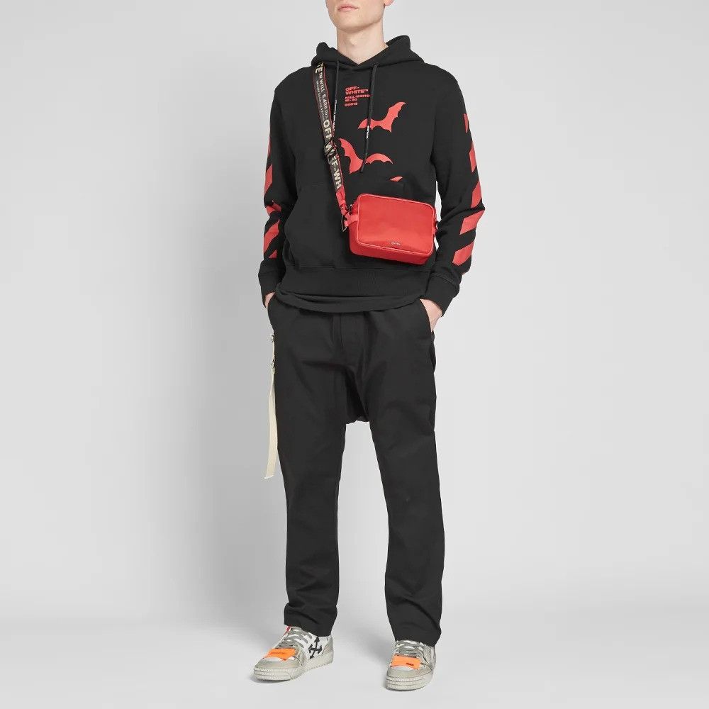 Off-White 🦇 🦇 Off White Bats Hoodie ⬛️🟥 Size US M / EU 48-50 / 2 - 6 Thumbnail