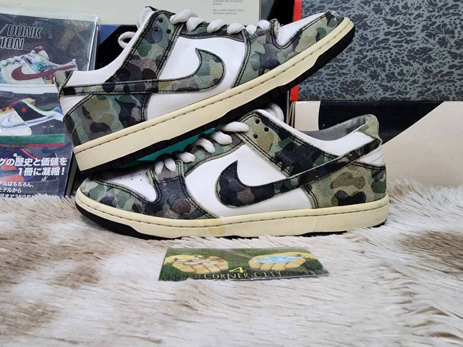 Nike Nike Sb Dunk Low Camo Legion Green Size US 9.5 / EU 42-43 - 5 Thumbnail