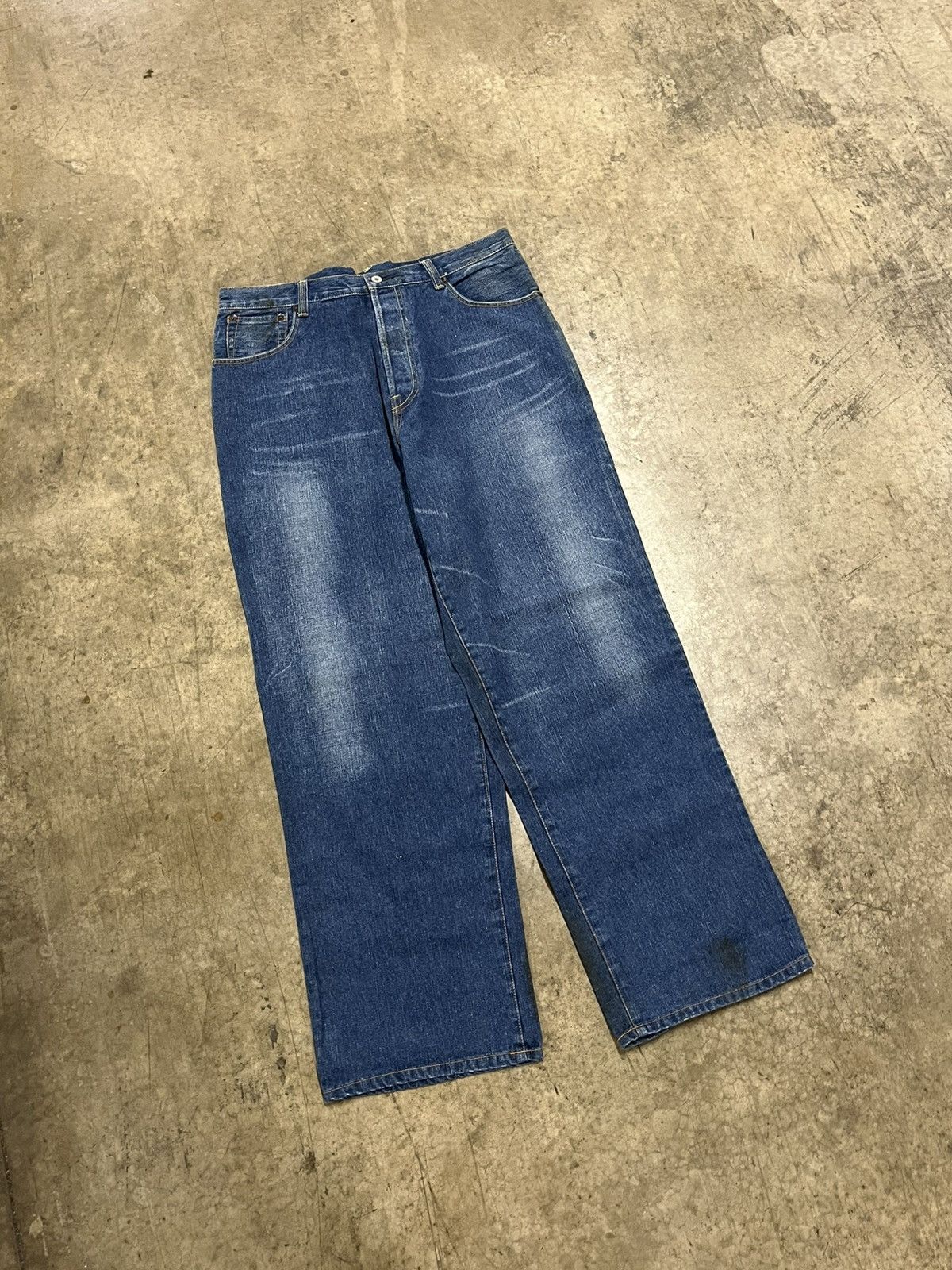 Evisu × Japanese Brand Evisu EU-ED vintage NWT baggy fit denim rare hype Size US 36 / EU 52 - 7 Thumbnail
