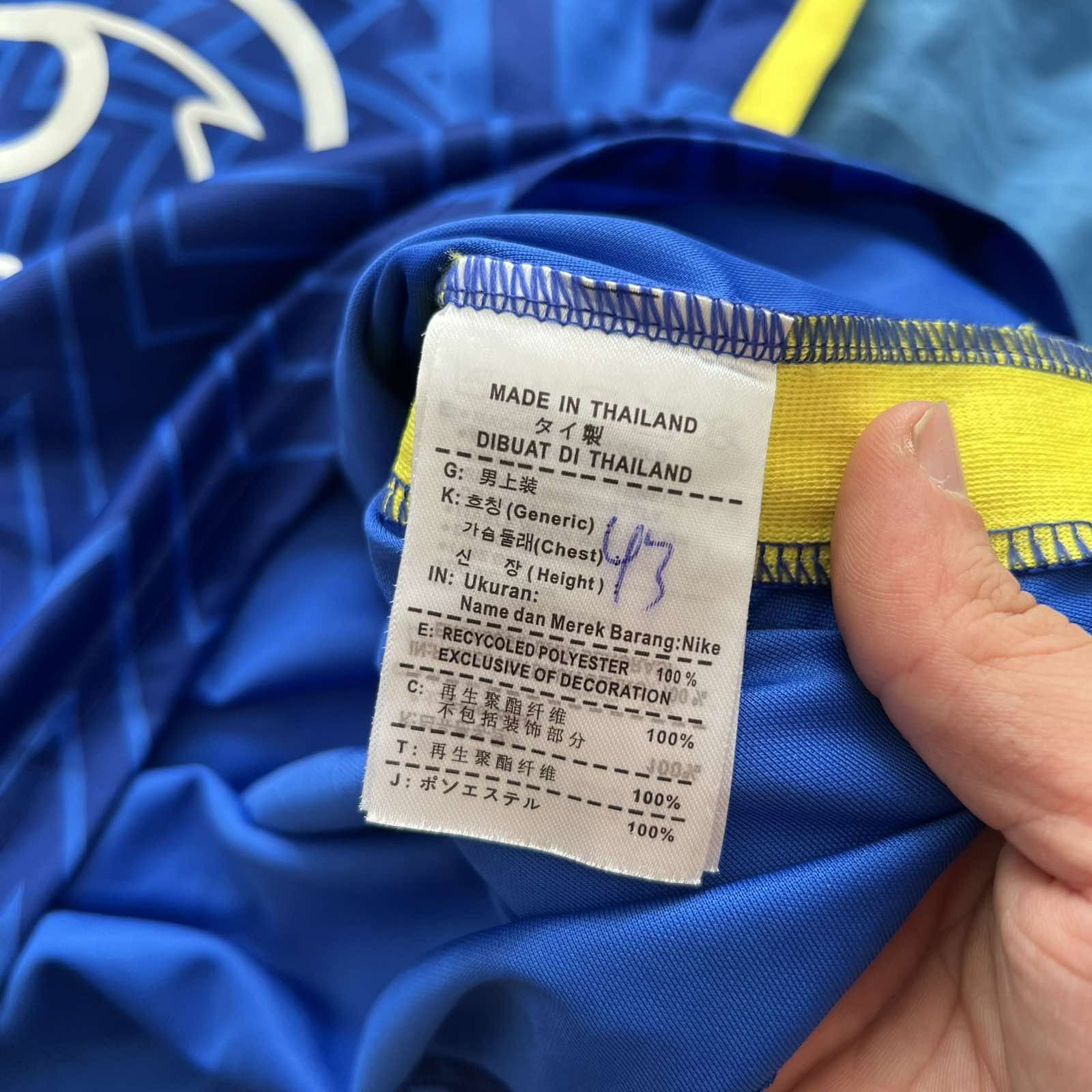 Nike Nike Chelsea 2021 2022 Mount #19 Home Shirt Soccer Jersey Size US L / EU 52-54 / 3 - 6 Thumbnail