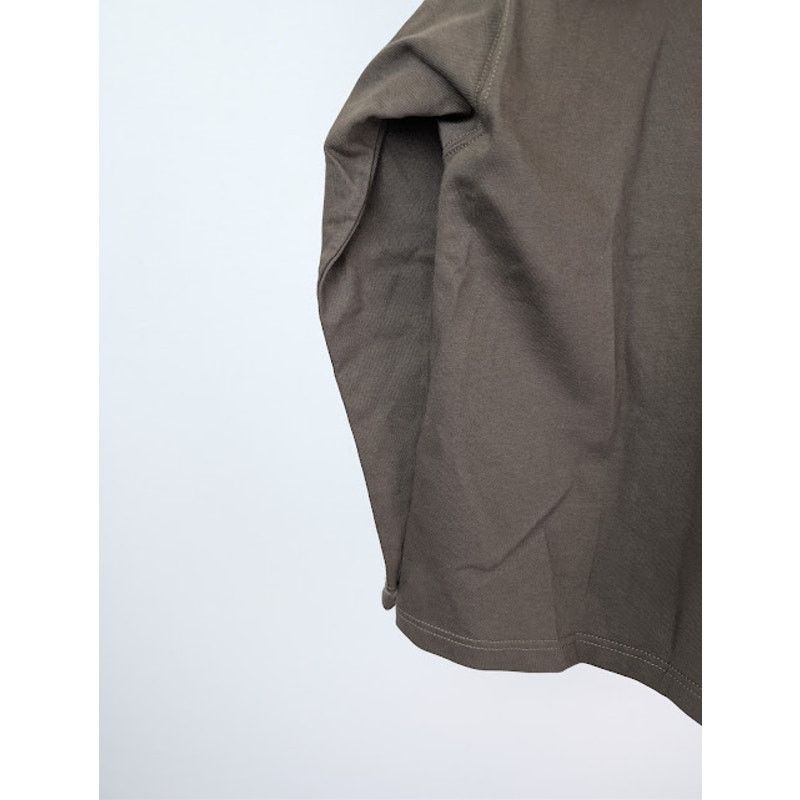 Bottega Veneta o1rshd1 Heavy Japanese Jersey Long Sleeve T-Shirt in Olive Size US M / EU 48-50 / 2 - 13 Thumbnail