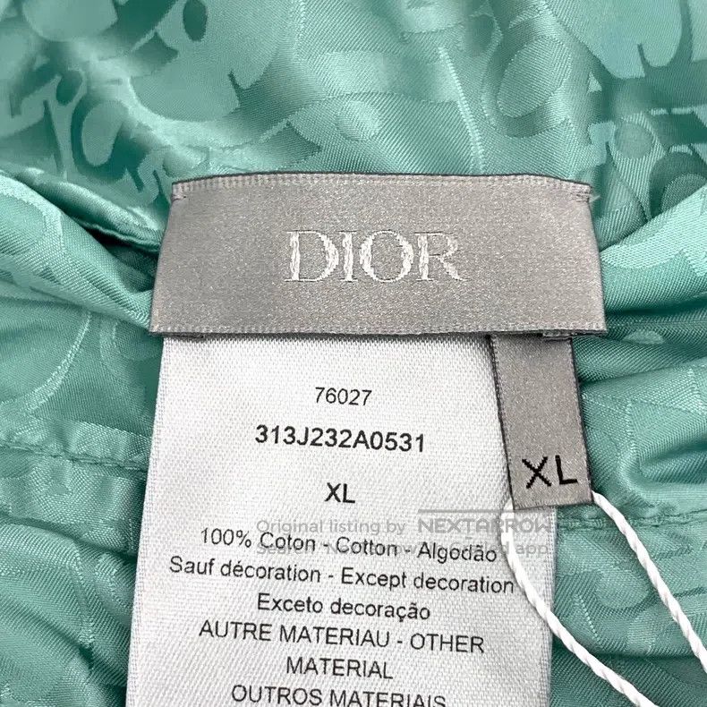 Dior Dior 23 types of light green logo printed full-printed cot Size US XL / EU 56 / 4 - 7 Thumbnail