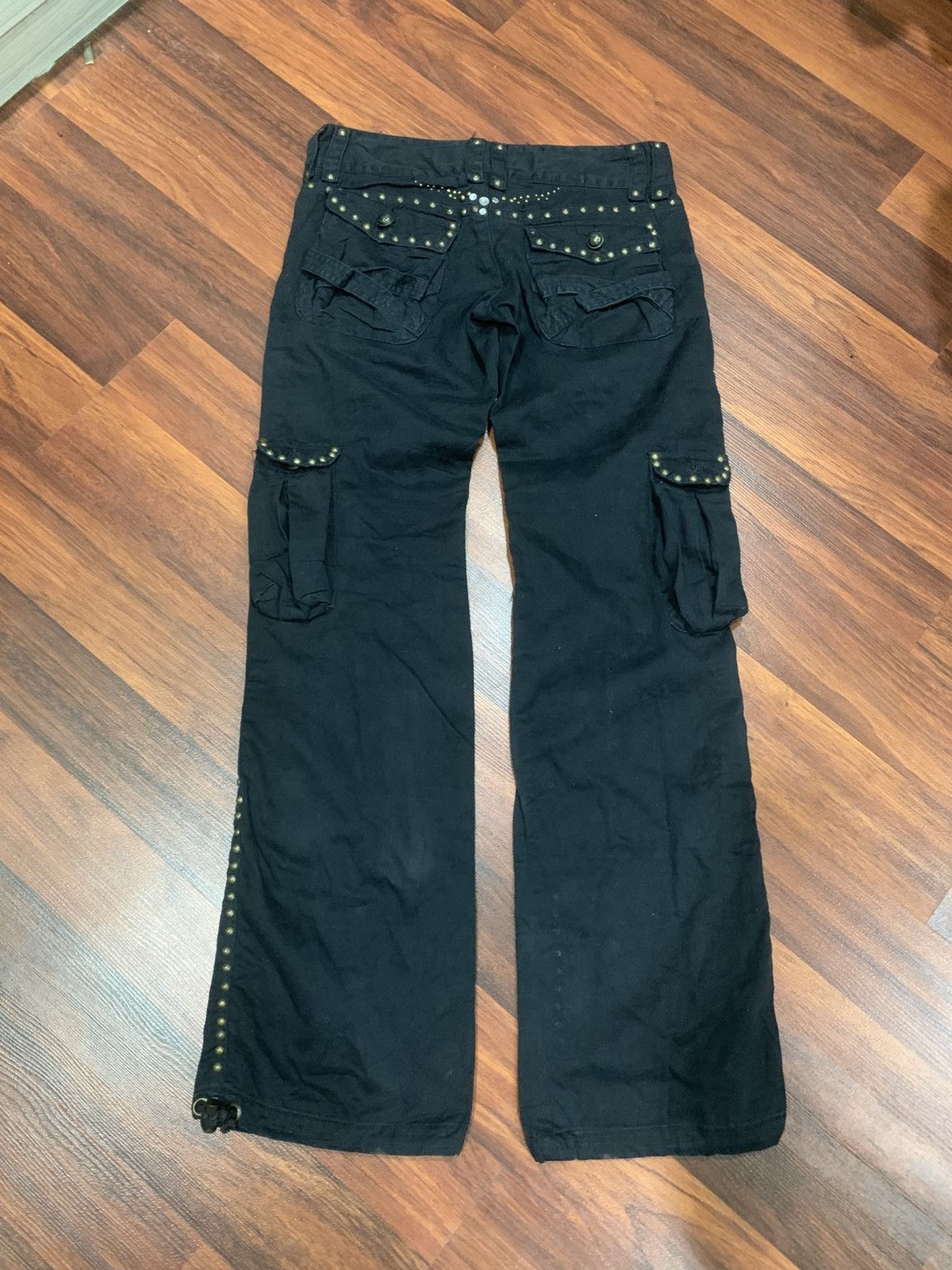 MOUSSY Moussy Airforce Studded Us Army Pants Size 30" / US 8 / IT 44 - 7 Thumbnail