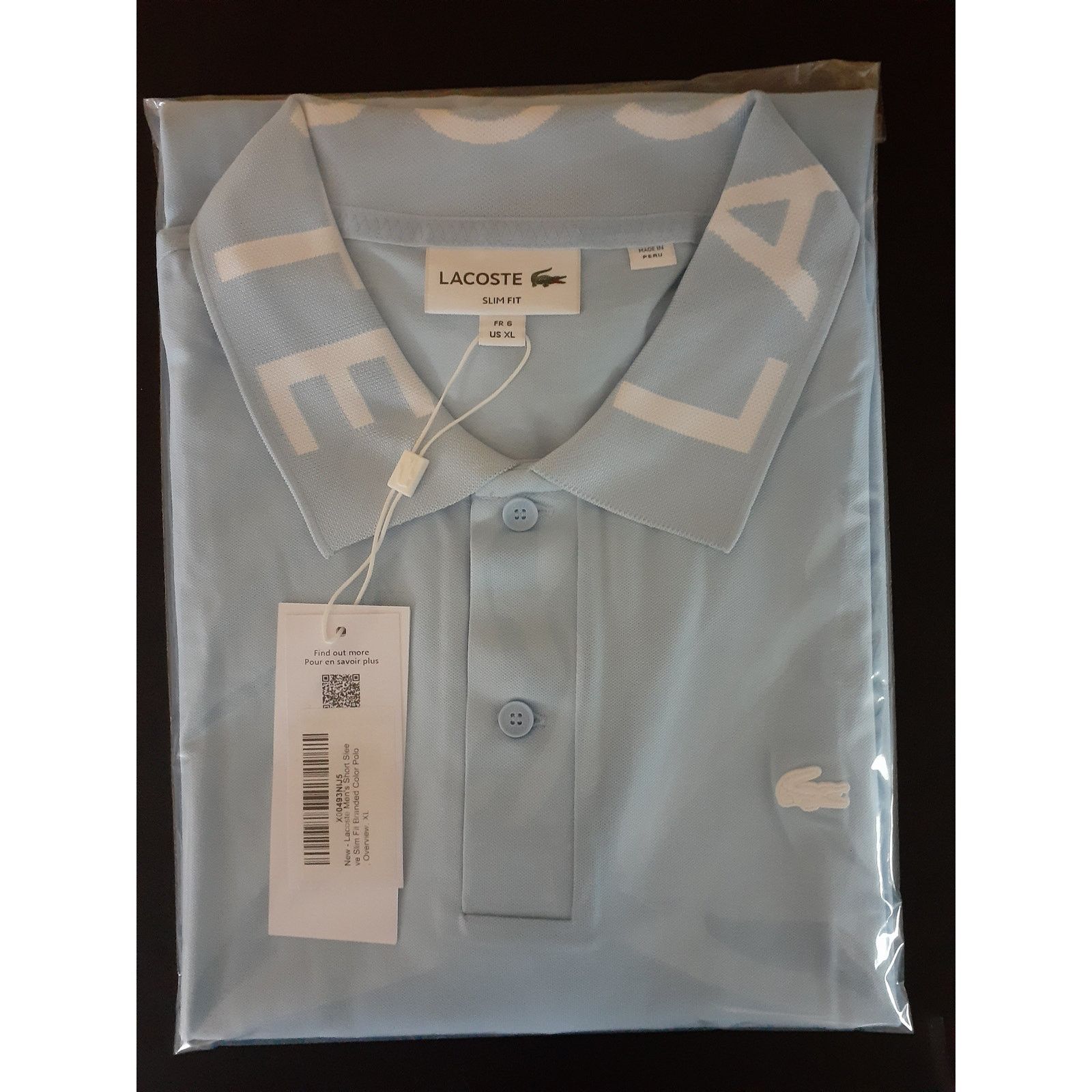 Lacoste Lacoste Men's Sport Slim Fit Light Breathable Polo XL Size US XL / EU 56 / 4 - 2 Thumbnail