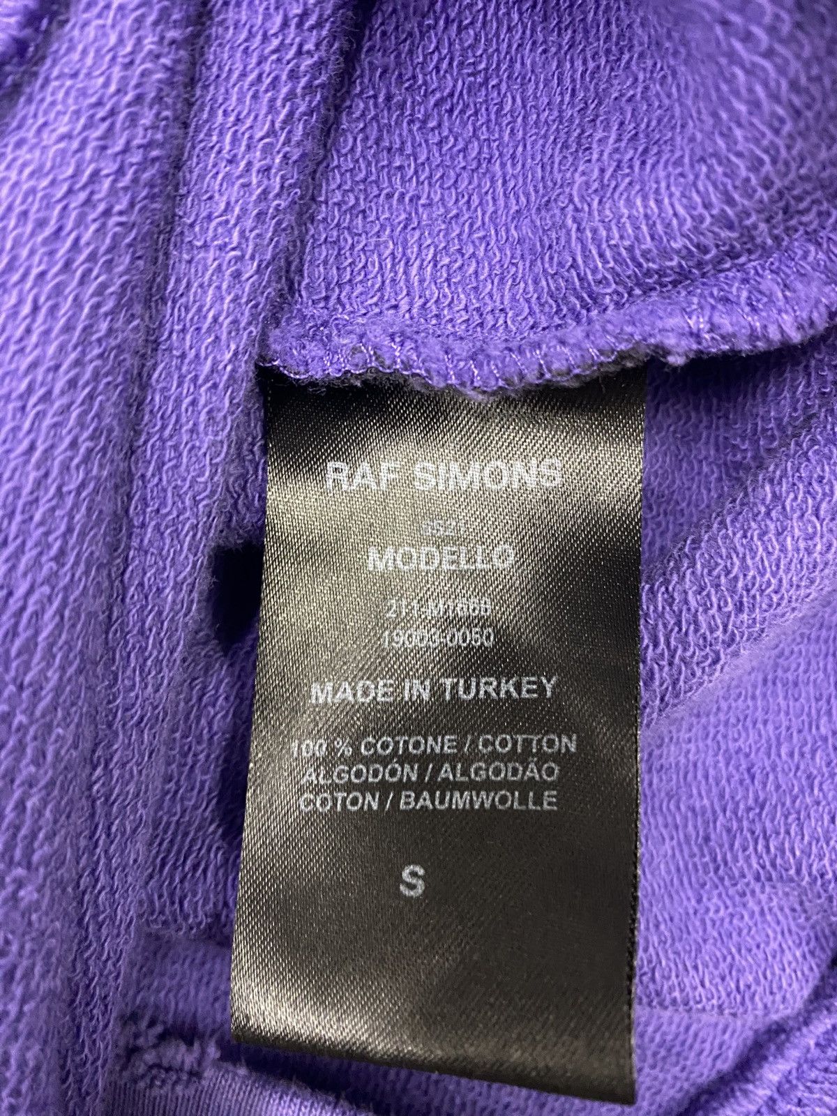 Raf Simons Raf Simons Teenage Dreams Purple Sweater Size US S / EU 44-46 / 1 - 5 Thumbnail