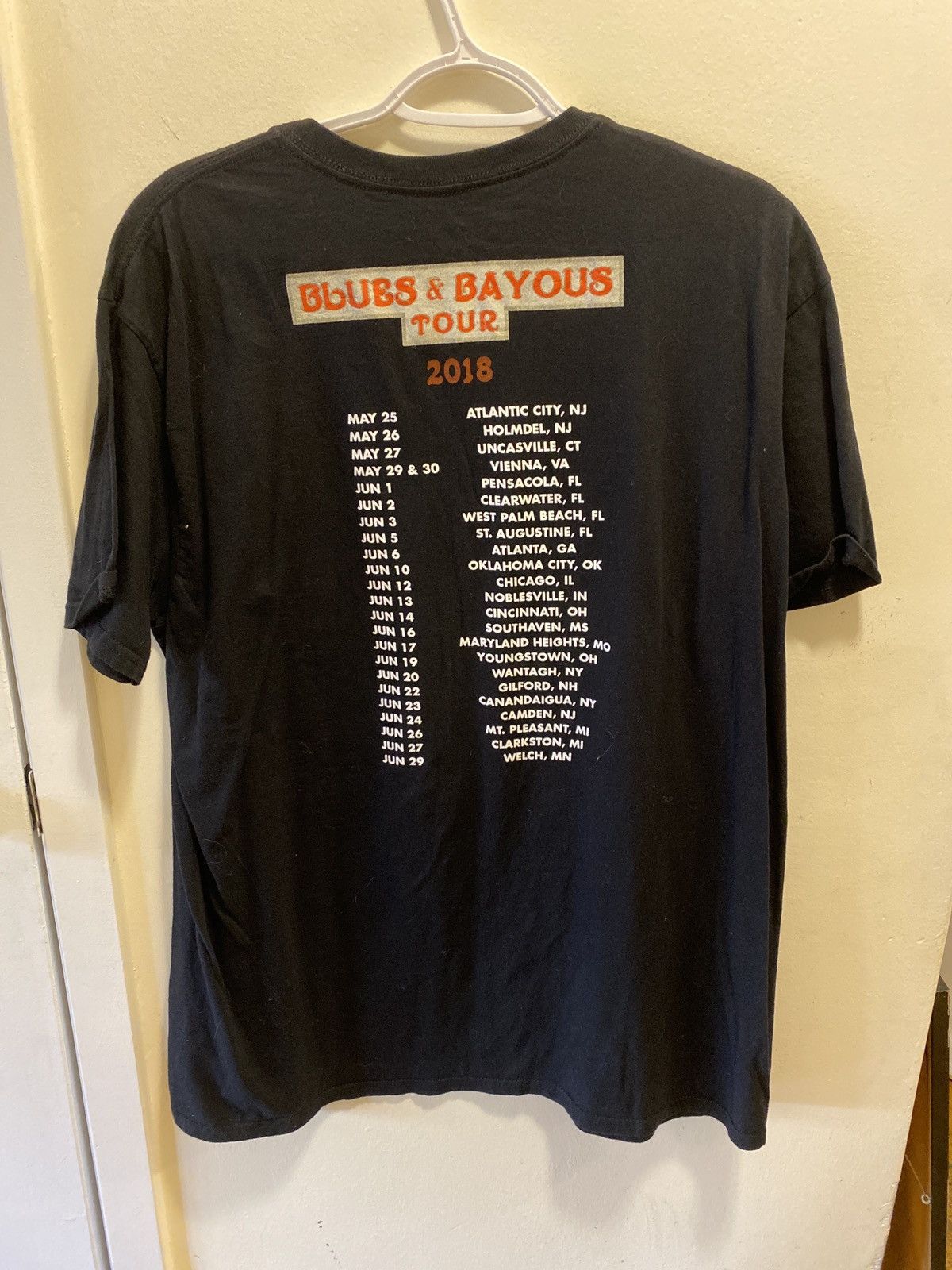 Band Tees Athletic John Fogerty&ZZ Top t-shirt double sided Size US XL / EU 56 / 4 - 2 Thumbnail