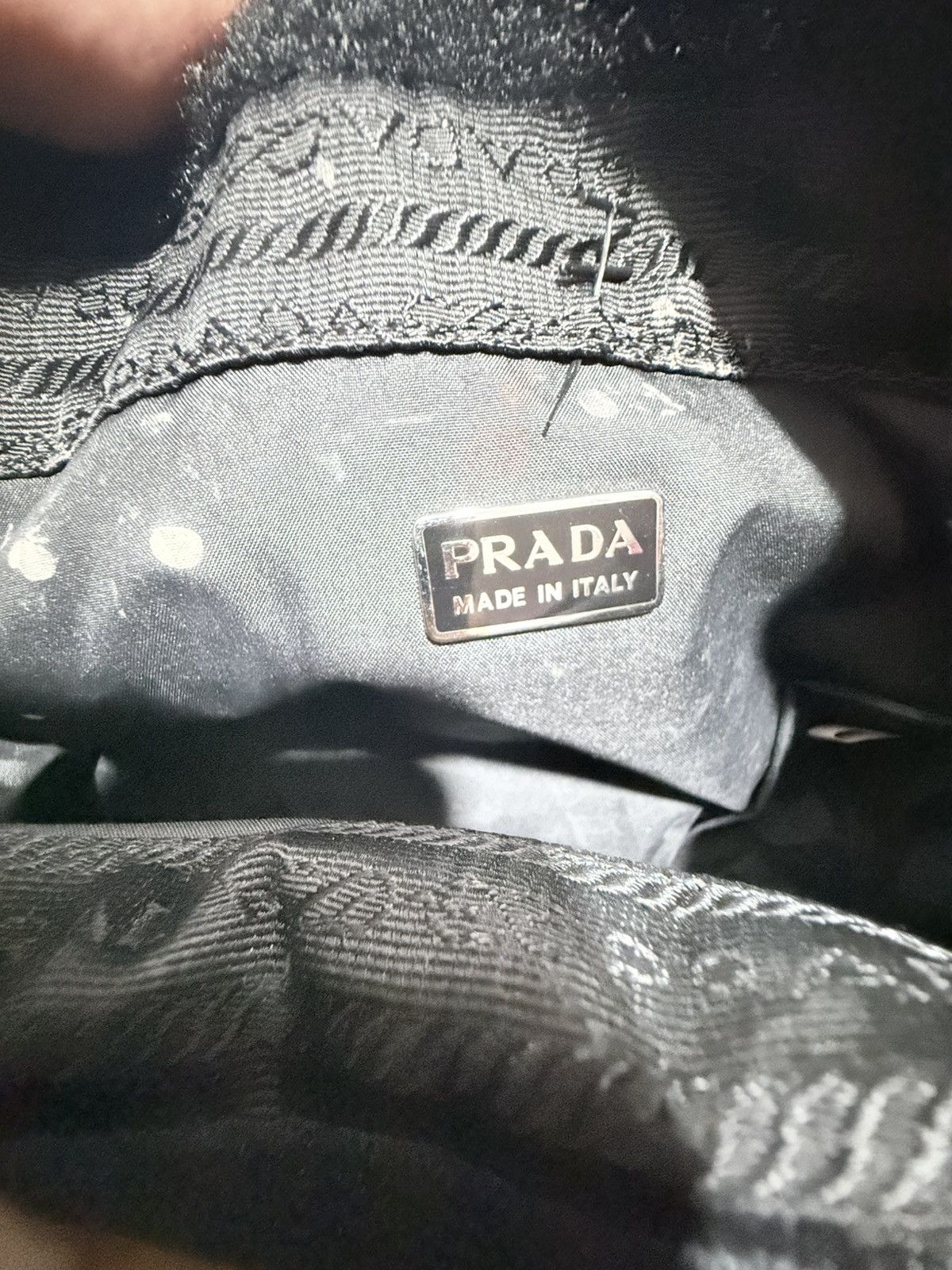 Prada Prada nylon mini clutch bag Size ONE SIZE - 5 Thumbnail