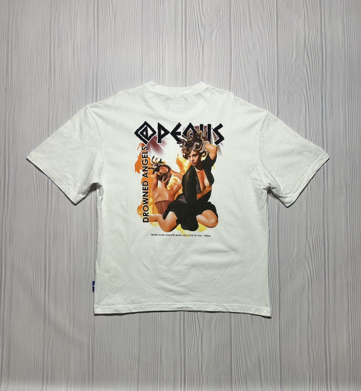 Designer × Japanese Brand PEQUS Drowned Angels T-Shirt Size XL Size US XL / EU 56 / 4 - 1 Thumbnail