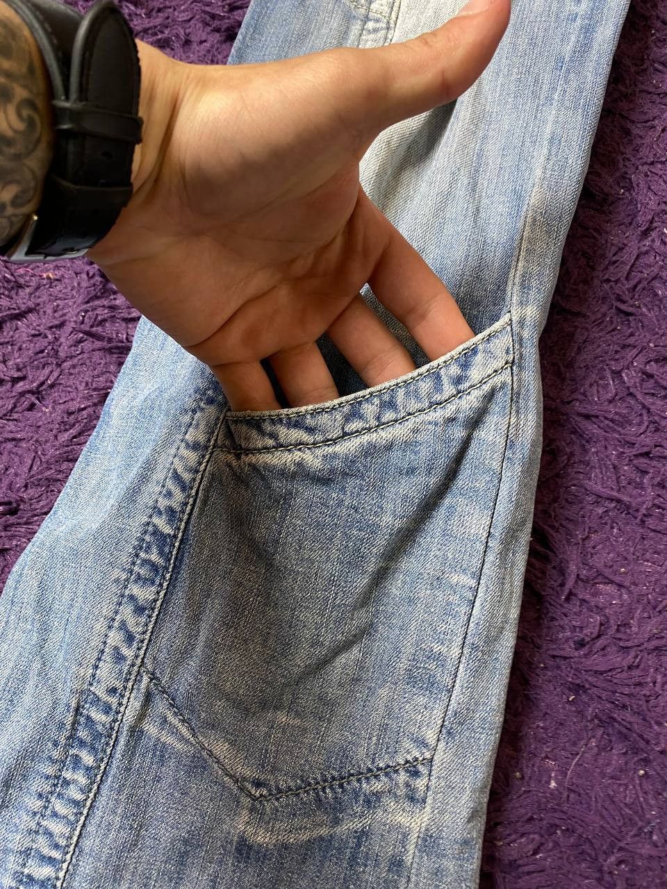 Other Y2K Vintage Dolce&Gabbana Jeans Streetwear Rare Casual Style Size US 31 - 10 Thumbnail