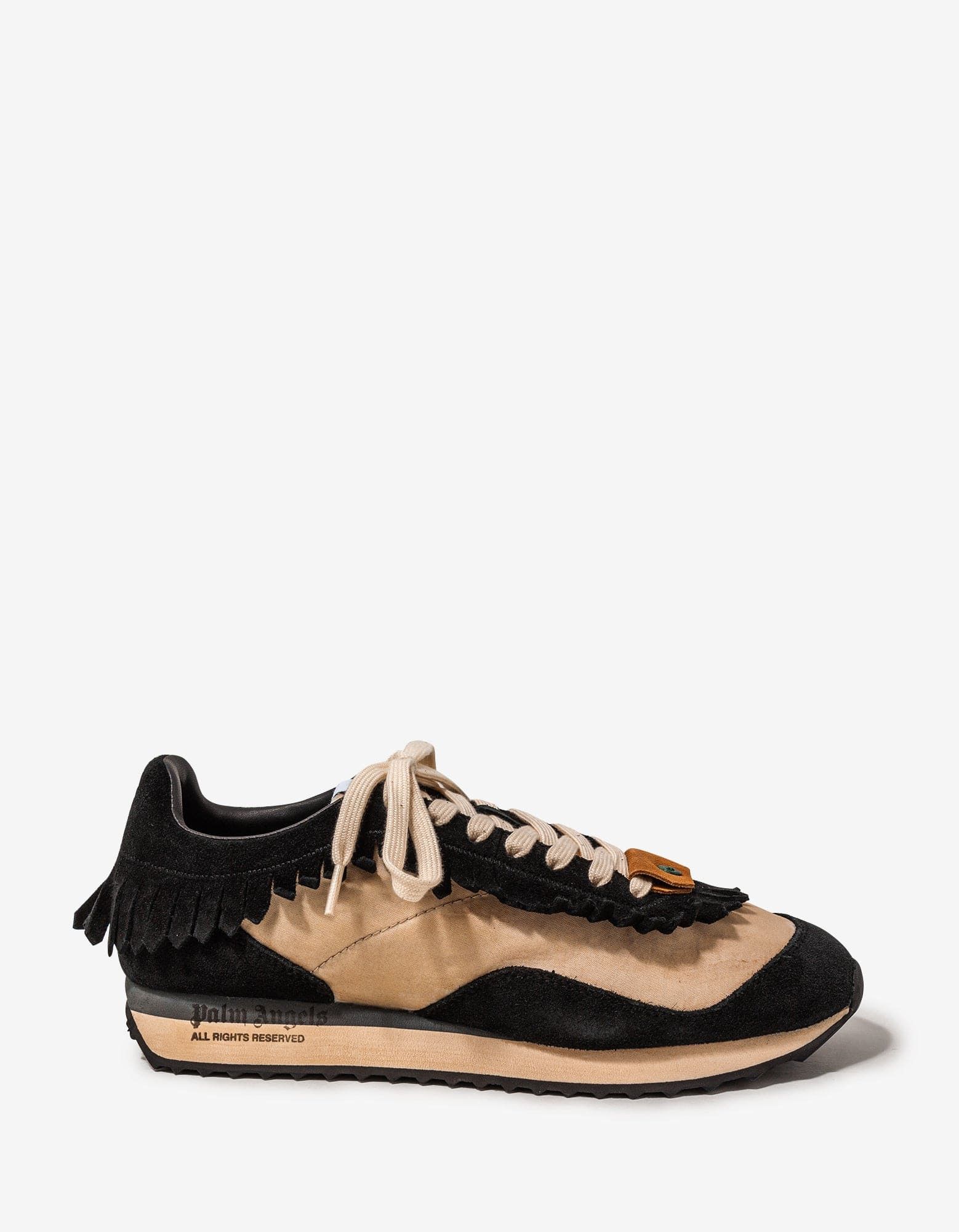 Palm Angels Palm Angels Black Fringe Runner Trainers Size US 8 / EU 41 - 2 Thumbnail