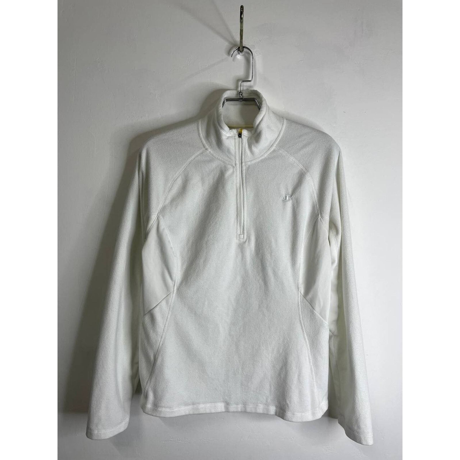 Champion Vintage Champion White 1/4 Zip Fleece Pullover Small Size US S / EU 44-46 / 1 - 2 Thumbnail