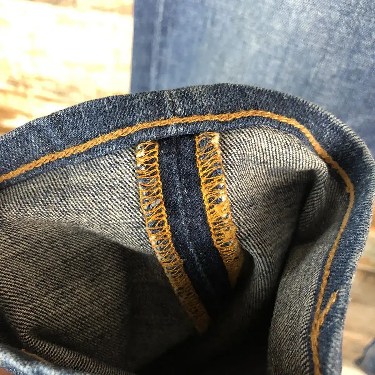 Nudie Jeans DLL Nudie vintage faded Jeans Blue Denim Pants #C138 Size US 32 / EU 48 - 11 Thumbnail