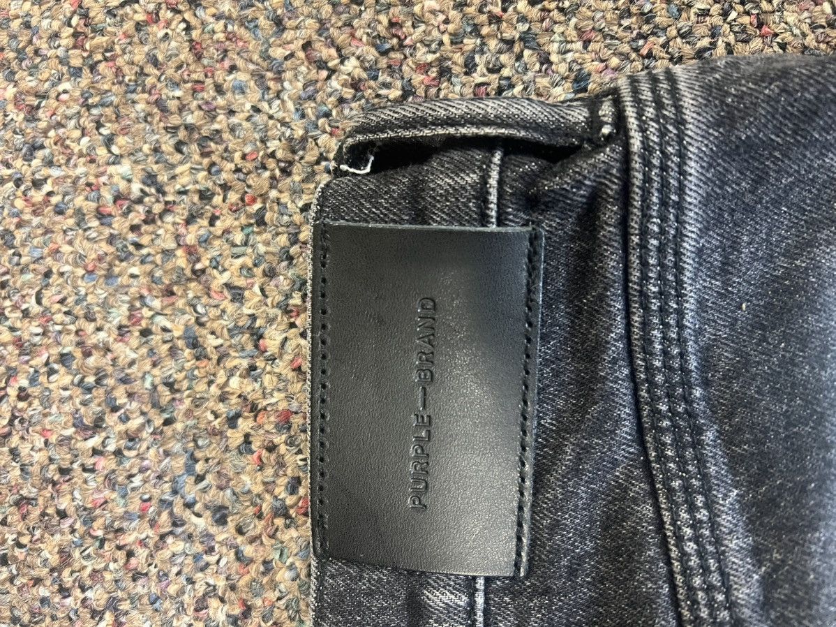 Purple Brand Purple jeans black denim Size US 33 - 4 Thumbnail