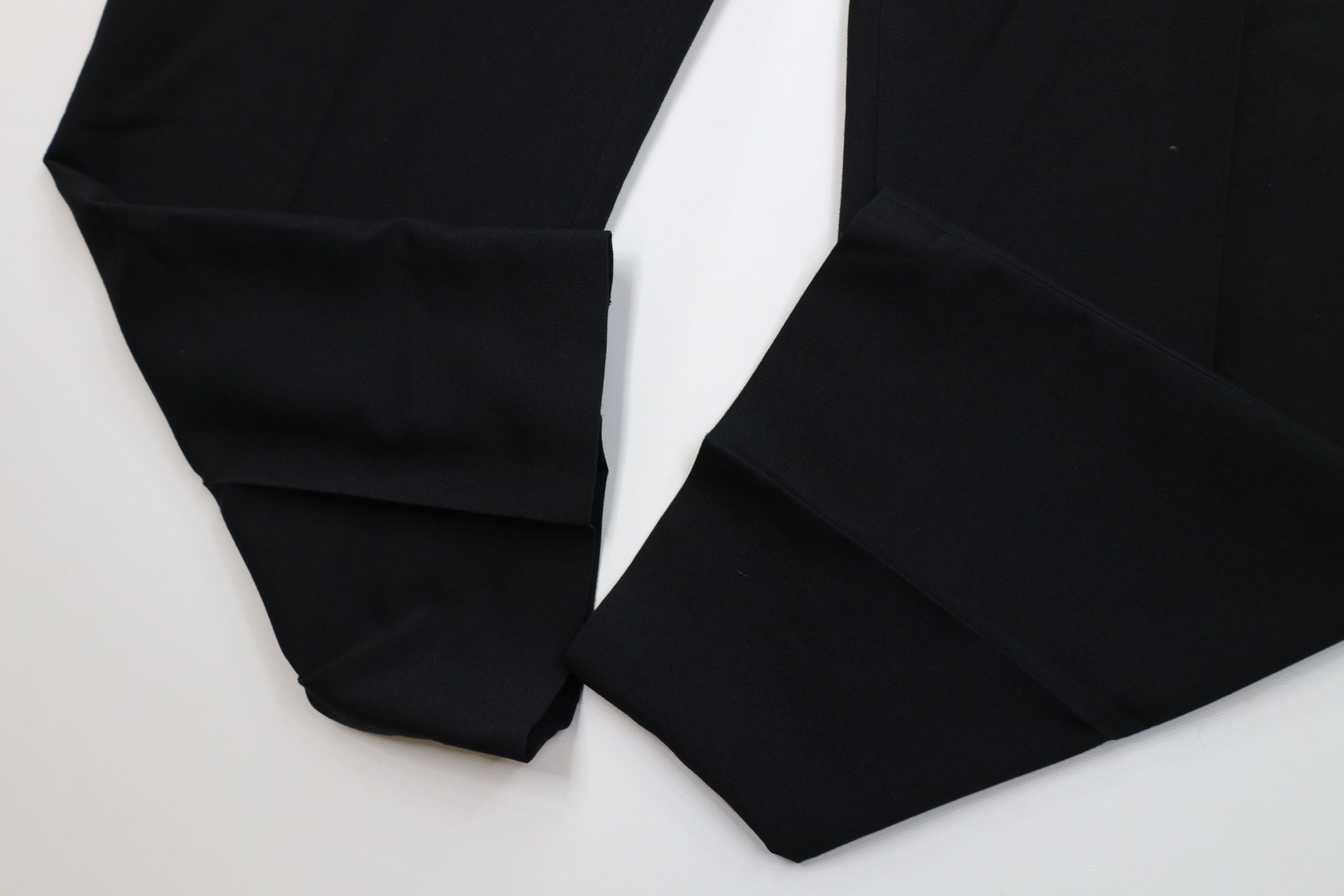Vintage Vintage 90s Streetwear Flared Wide Leg Chino Pants Black Size US 42 / EU 58 - 5 Thumbnail